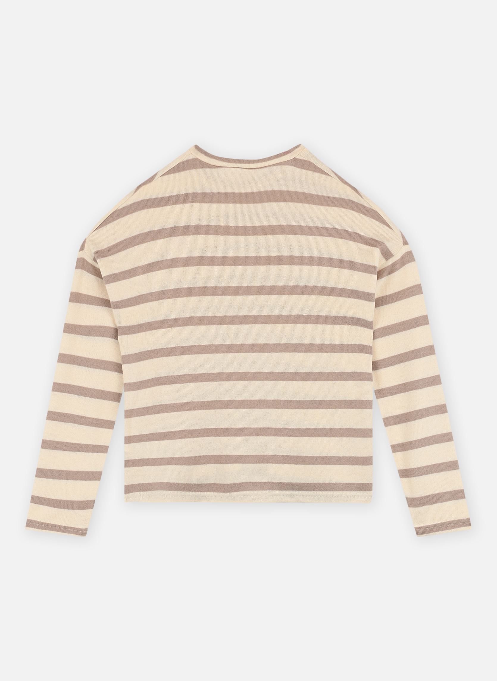 Langarm-T-Shirts Nkflollina Ls Knit Ps Noos mädchen grau Name it Langarm-T-Shirts Nkflollina Ls Knit Ps Noos mädchen grau PURE CASHMERE