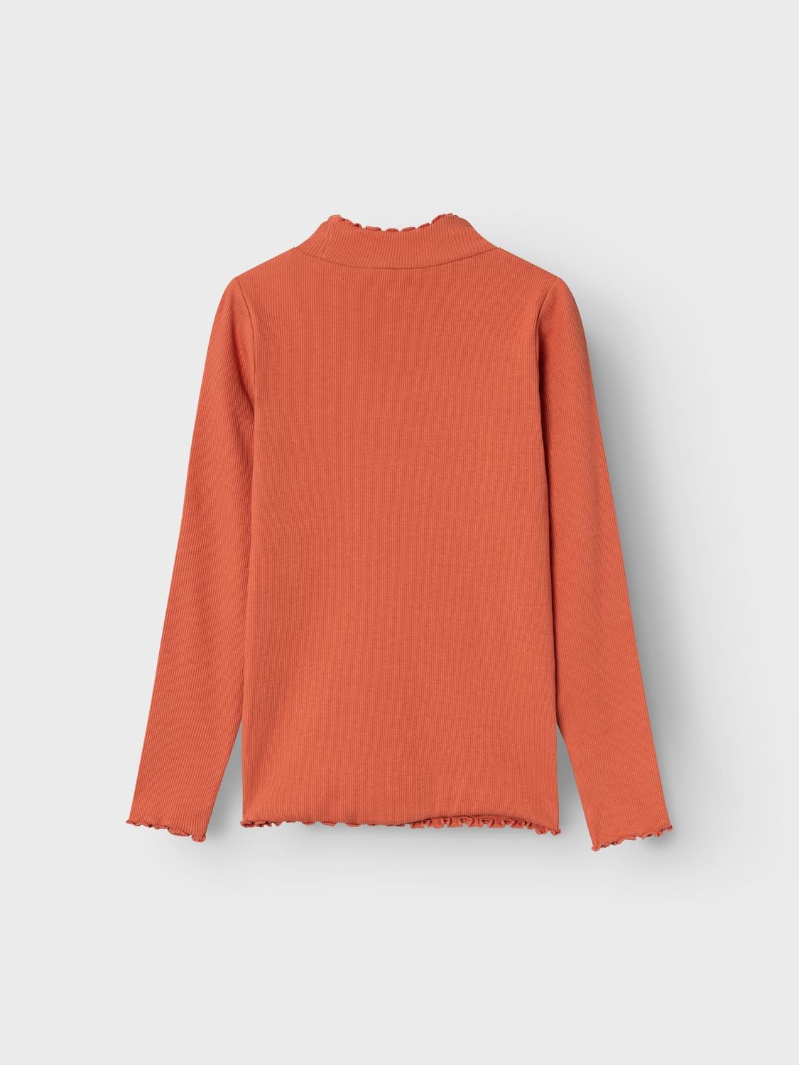 Tee-shirts manches longues Nkfostara Ls Xsl Top Ps fille orange Name it Tee-shirts manches longues Nkfostara Ls Xsl Top Ps fille orange GINGER SPICE