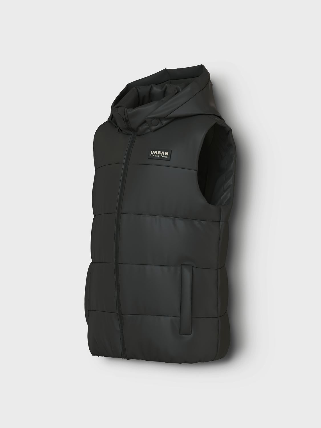 Vestes Nkmmonay Vest Pb Fr garçon noir Name it Vestes Nkmmonay Vest Pb Fr garçon noir Black