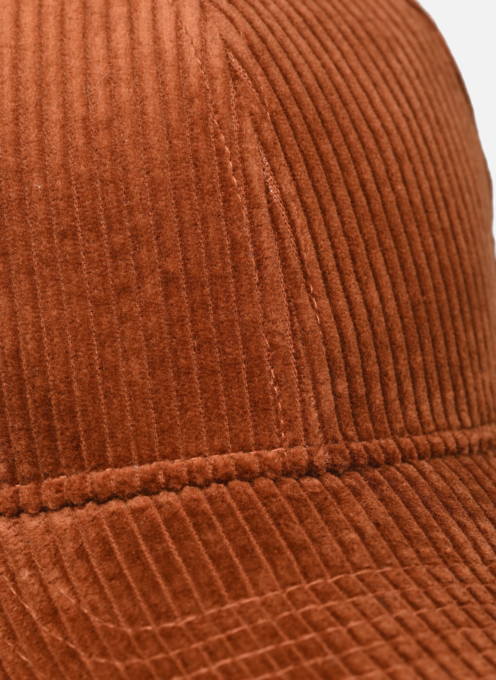 Casquettes CASQVELOURS casquette velours homme orange Marvin&Co Casquettes CASQVELOURS casquette velours homme orange Ginger Bread