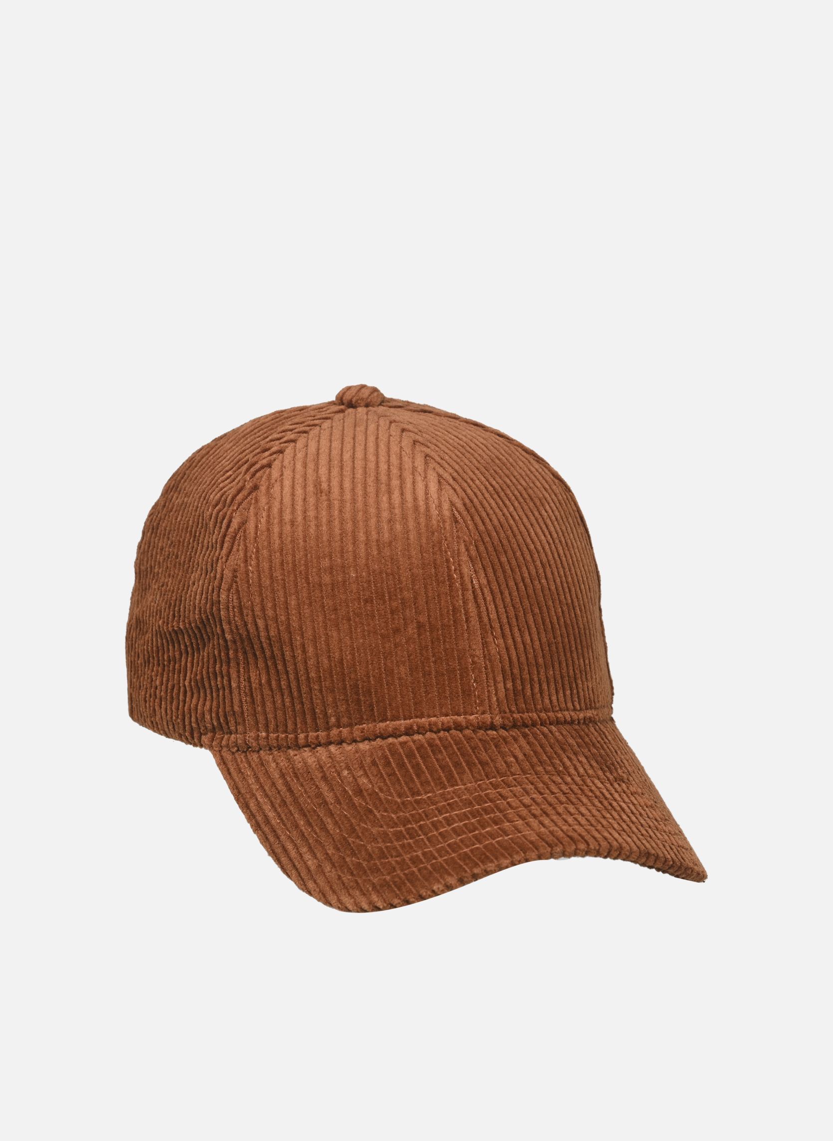 Casquettes CASQVELOURS casquette velours homme orange Marvin&Co Casquettes CASQVELOURS casquette velours homme orange Ginger Bread