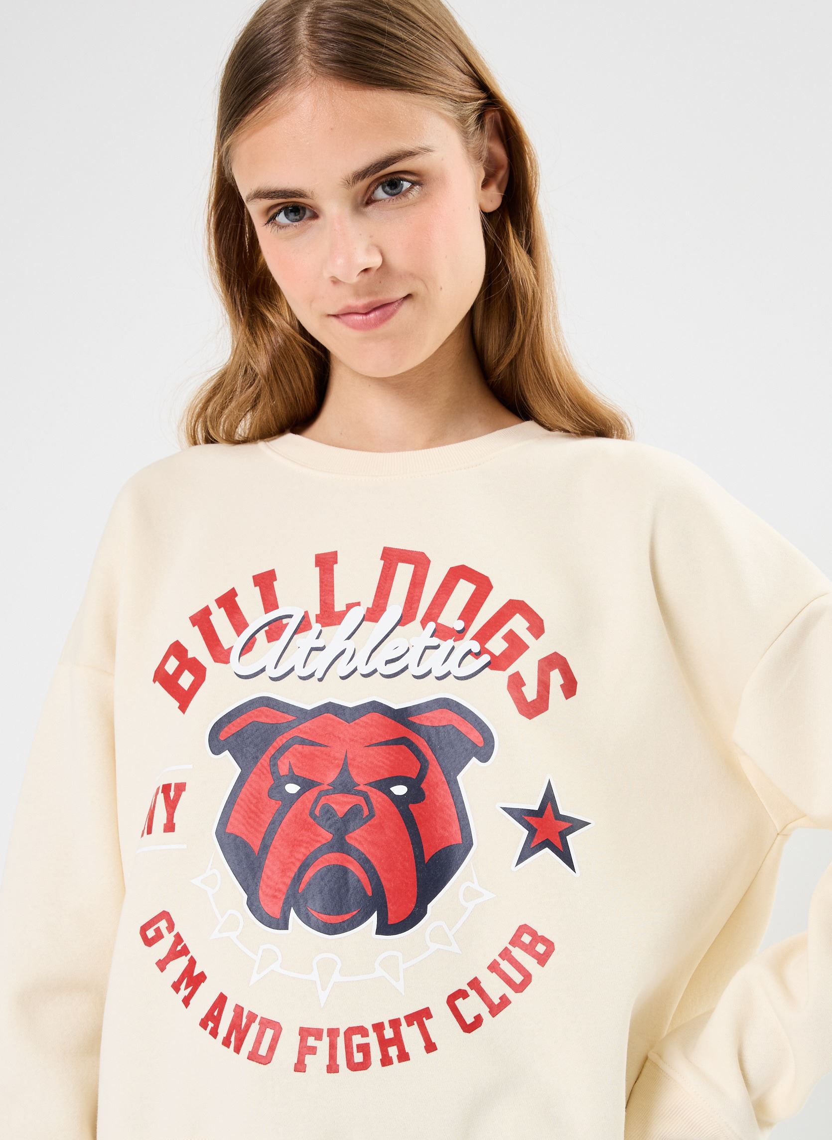 Sweatshirts NMARYA O-NECK SWEAT JRS damen beige Noisy May Sweatshirts NMARYA O-NECK SWEAT JRS damen beige Pearled Ivory