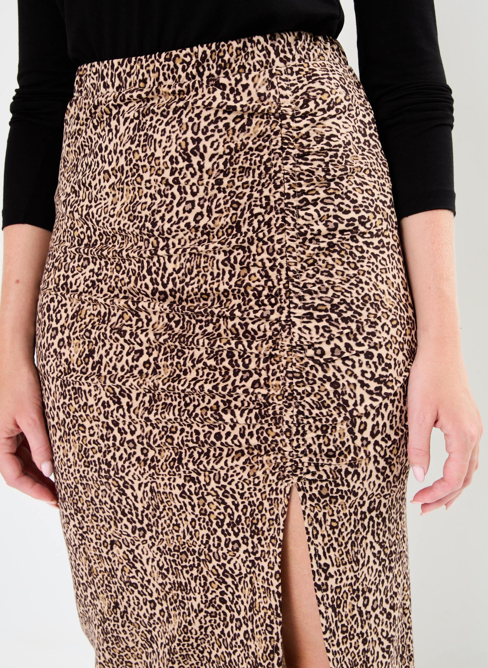 Faldas medianas NMDESTINY HW RUCHING SKIRT JRS FWD mujer marrón Noisy May Faldas medianas NMDESTINY HW RUCHING SKIRT JRS FWD mujer marrón Natural