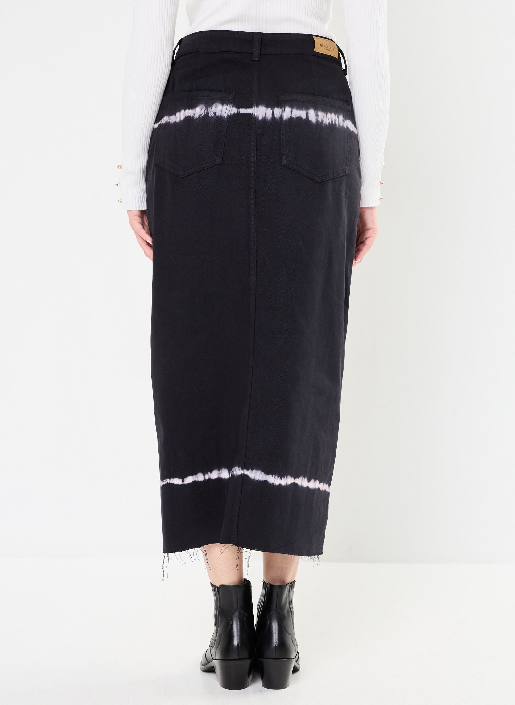 Jupes longues NMKATH NW TIE DIE LONG SKIRT VI490BL femme noir Noisy May Jupes longues NMKATH NW TIE DIE LONG SKIRT VI490BL femme noir BLACK