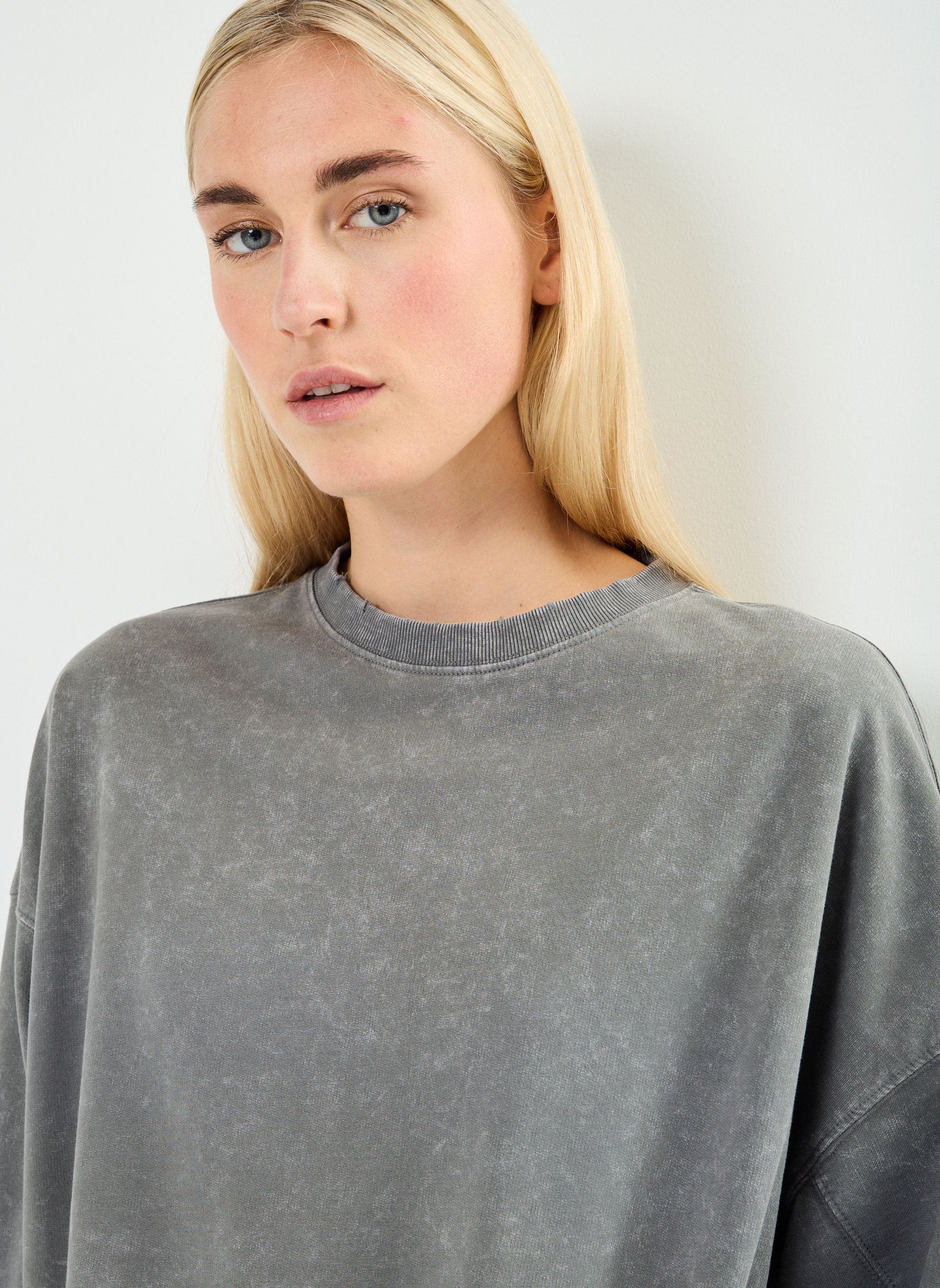 Pullover NMROBIN L/S GRINDING SWEAT JRS damen grau Noisy May Pullover NMROBIN L/S GRINDING SWEAT JRS damen grau Charcoal Gray