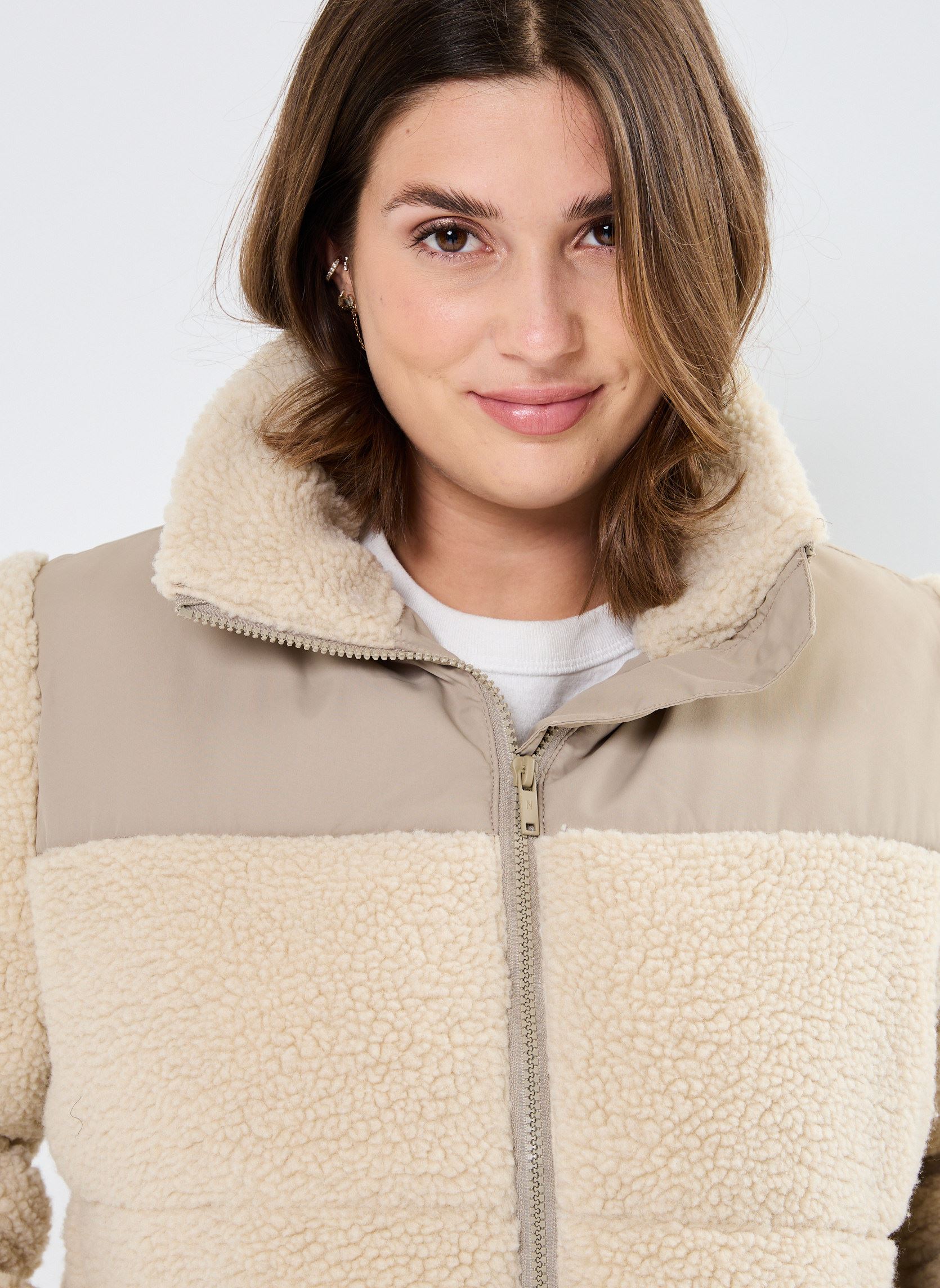 Columbia - Puffect - Manteau à fermeture éclair - Beige
