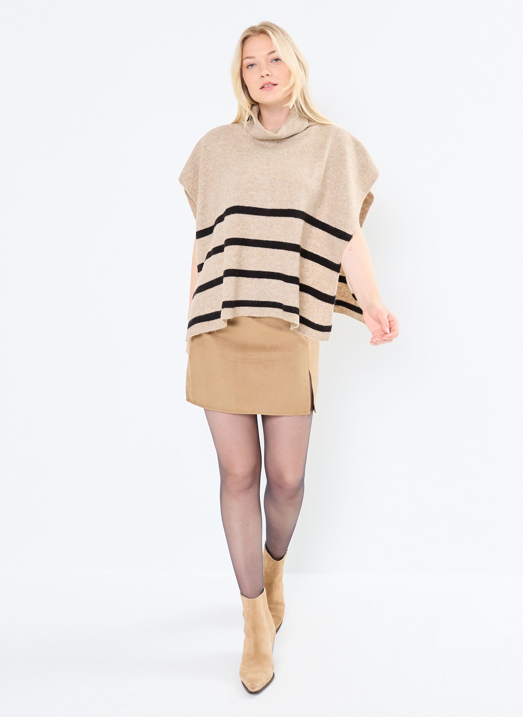 Jupes courtes NMCLARA PENNY SUEDE PU HW SKIRT S* femme marron Noisy May Jupes courtes NMCLARA PENNY SUEDE PU HW SKIRT S* femme marron Partridge