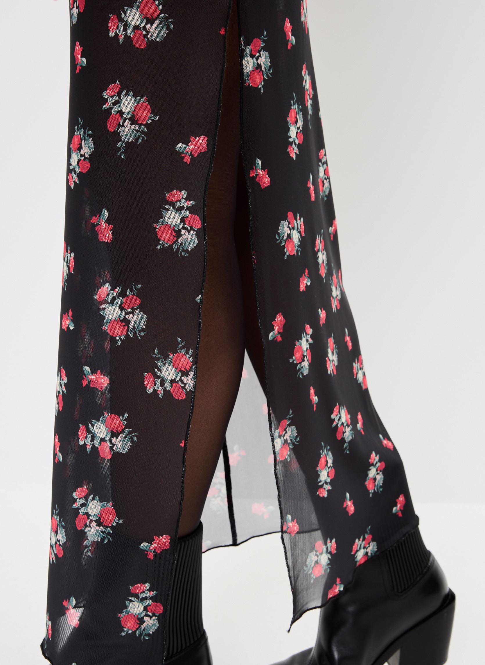 Lange Röcke NMLESLEY NW SLIT ANKLE SKIRT JRS FWD damen schwarz Noisy May Lange Röcke NMLESLEY NW SLIT ANKLE SKIRT JRS FWD damen schwarz Black