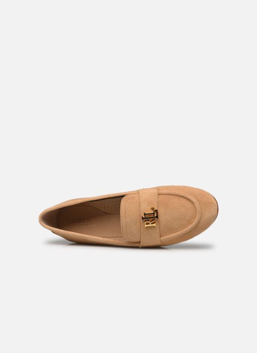Mocassins Lauren Ralph Lauren Averi Iii-Flats-Loafer Beige vue gauche