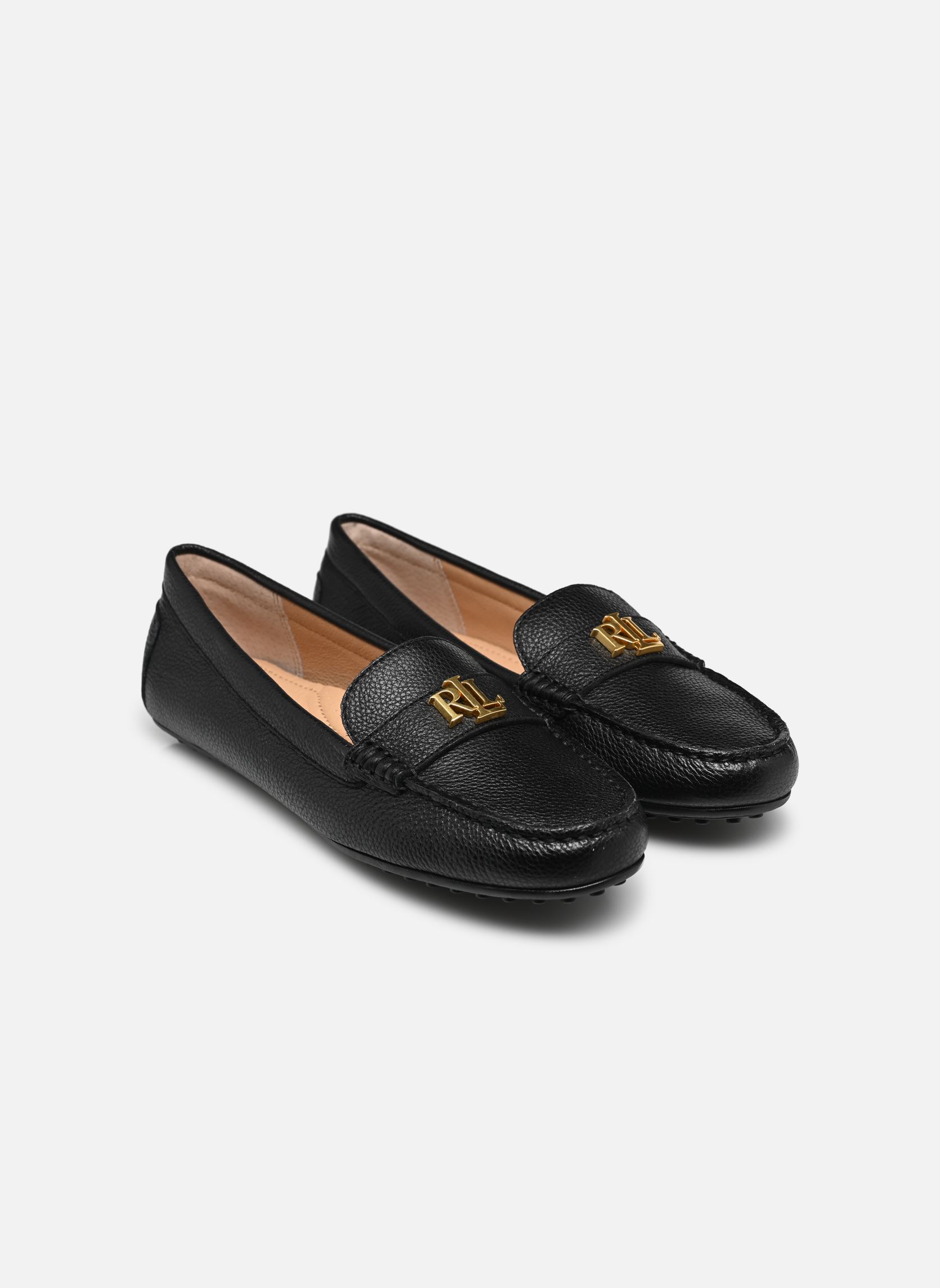 Mocassins Barnsbury Flats Driver femme noir Lauren Ralph Lauren Mocassins Barnsbury Flats Driver femme noir BLACK