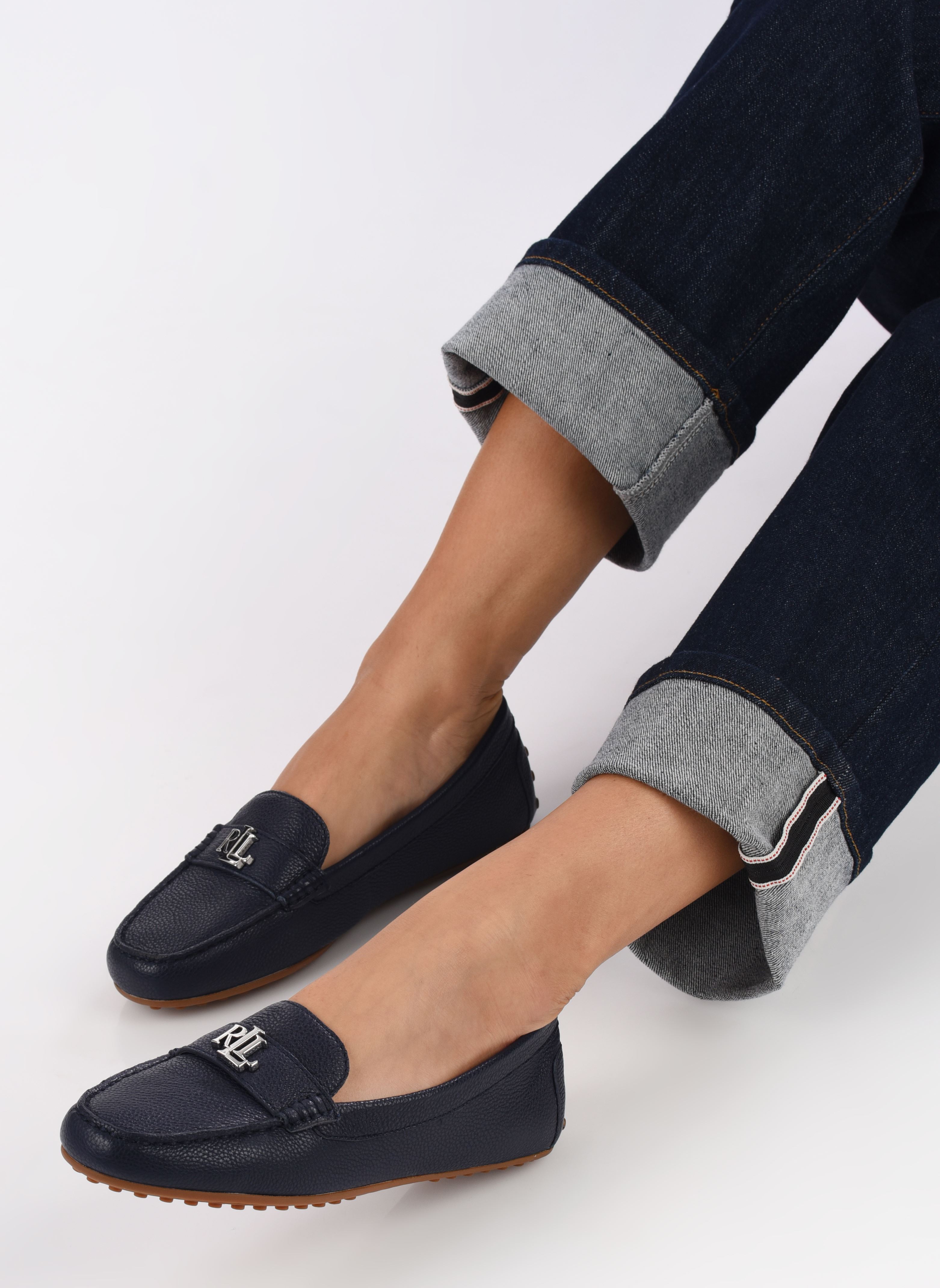 Mocasines Barnsbury Flats Driver mujer azul Lauren Ralph Lauren Mocasines Barnsbury Flats Driver mujer azul REFINED NAVY
