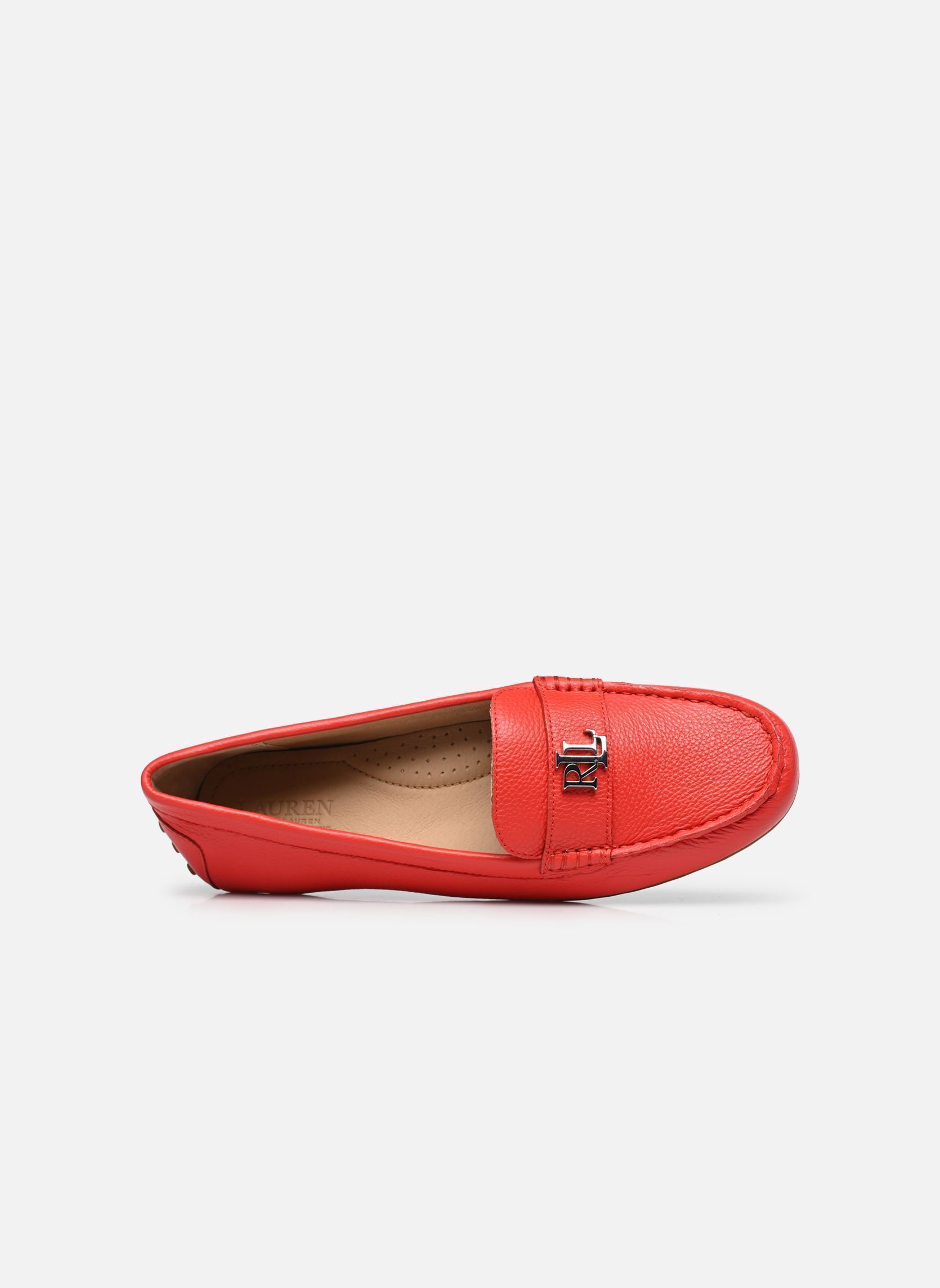 Mocasines Barnsbury Flats Driver mujer rojo Lauren Ralph Lauren Mocasines Barnsbury Flats Driver mujer rojo BRIGHT VERMILION