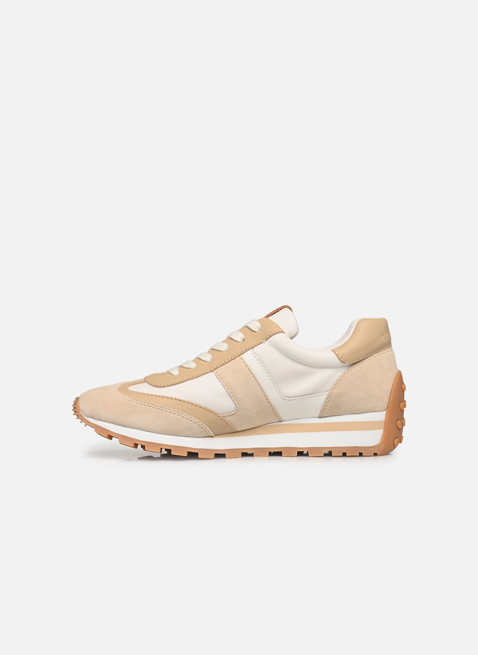 Sneaker Dani-Sneakers-Low Top Lace damen beige Lauren Ralph Lauren Sneaker Dani-Sneakers-Low Top Lace damen beige SNW WHT/SAND DUNE/SAND DUNE
