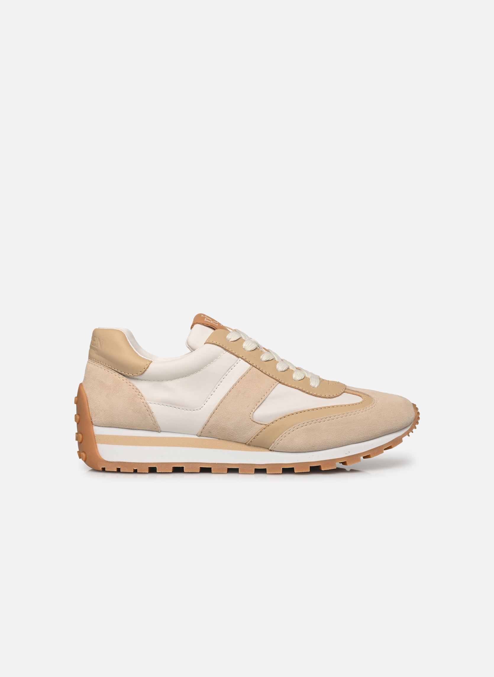 Sneaker Dani-Sneakers-Low Top Lace damen beige Lauren Ralph Lauren Sneaker Dani-Sneakers-Low Top Lace damen beige SNW WHT/SAND DUNE/SAND DUNE