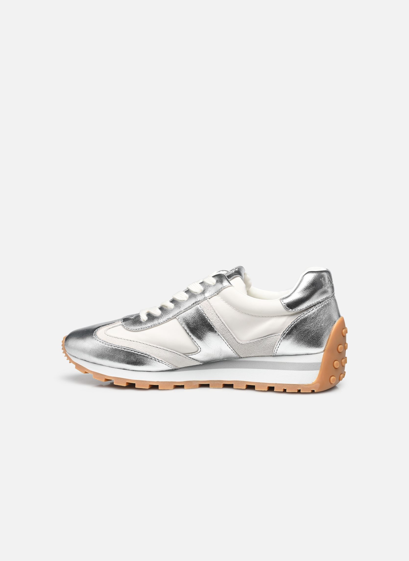 Sneaker Dani-Sneakers-Low Top Lace damen silber Lauren Ralph Lauren Sneaker Dani-Sneakers-Low Top Lace damen silber SNW WHT/BIANCO/PLSHD SILVER