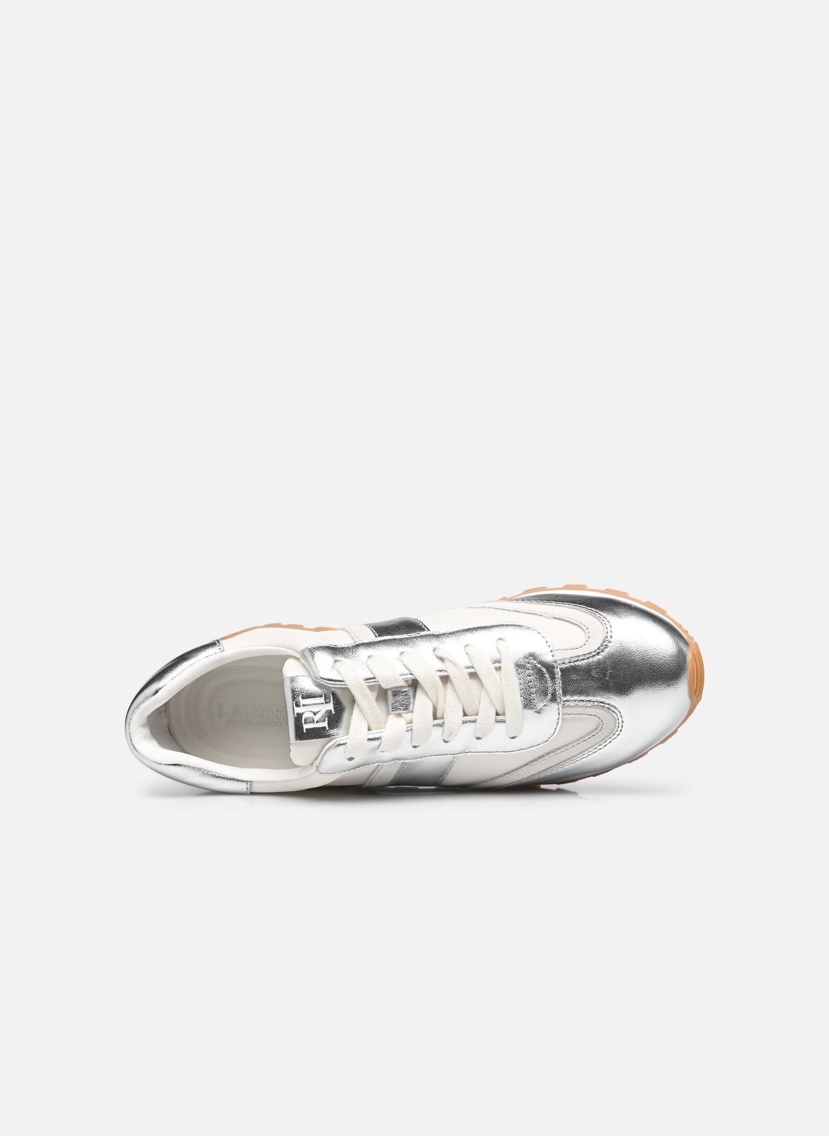 Sneaker Dani-Sneakers-Low Top Lace damen silber Lauren Ralph Lauren Sneaker Dani-Sneakers-Low Top Lace damen silber SNW WHT/BIANCO/PLSHD SILVER