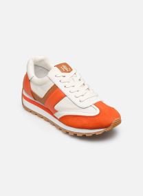 Sneaker Dani-Sneakers-Low Top Lace damen orange Lauren Ralph Lauren Sneaker Dani-Sneakers-Low Top Lace damen orange SNW WHT/DUSK ORANGE/CLSC CRML