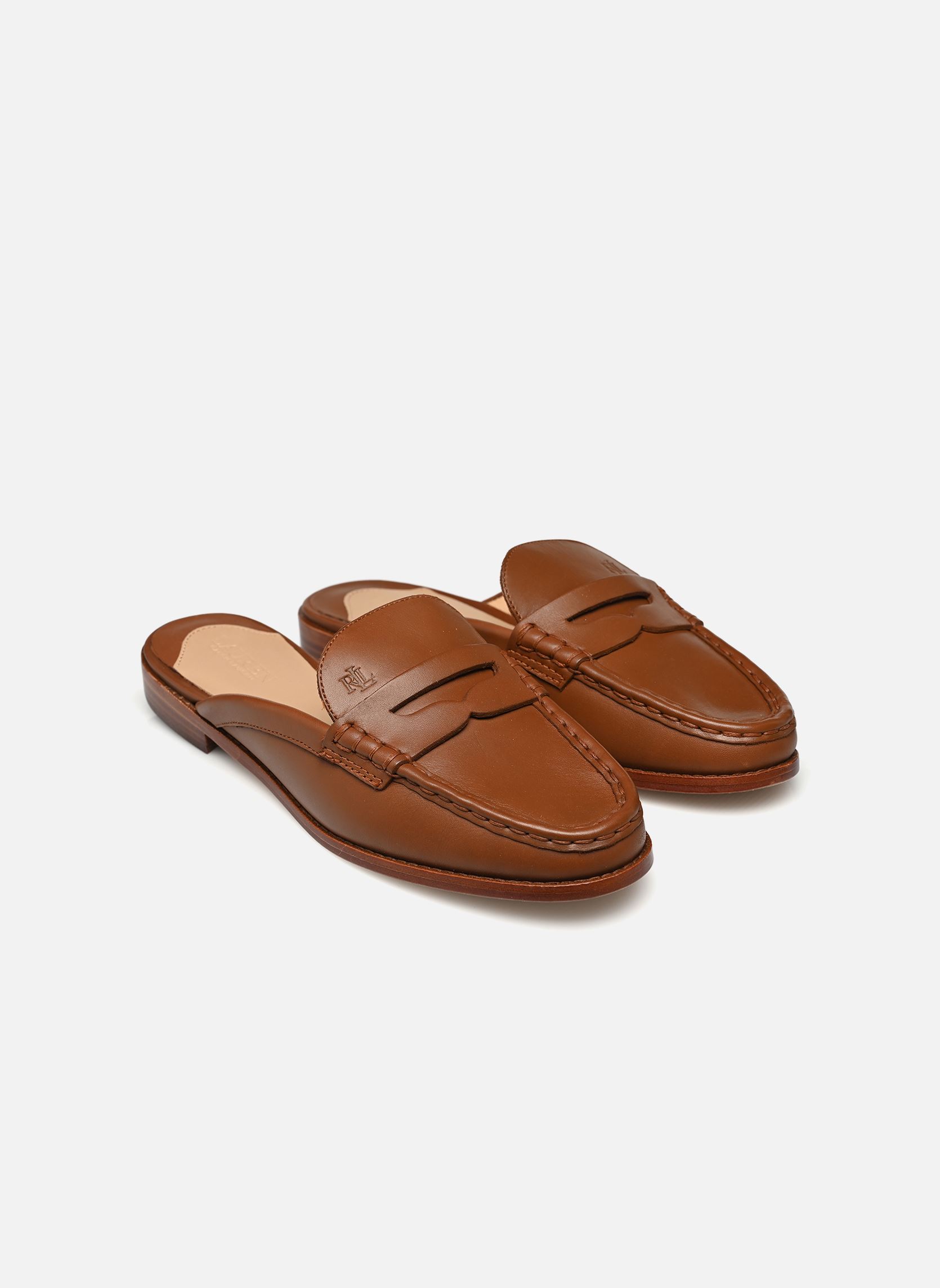 Ciabattine e Sabots Wynnie Mule-Flats-Mule donna marrone Lauren Ralph Lauren Ciabattine e Sabots Wynnie Mule-Flats-Mule donna marrone DEEP SADDLE TAN
