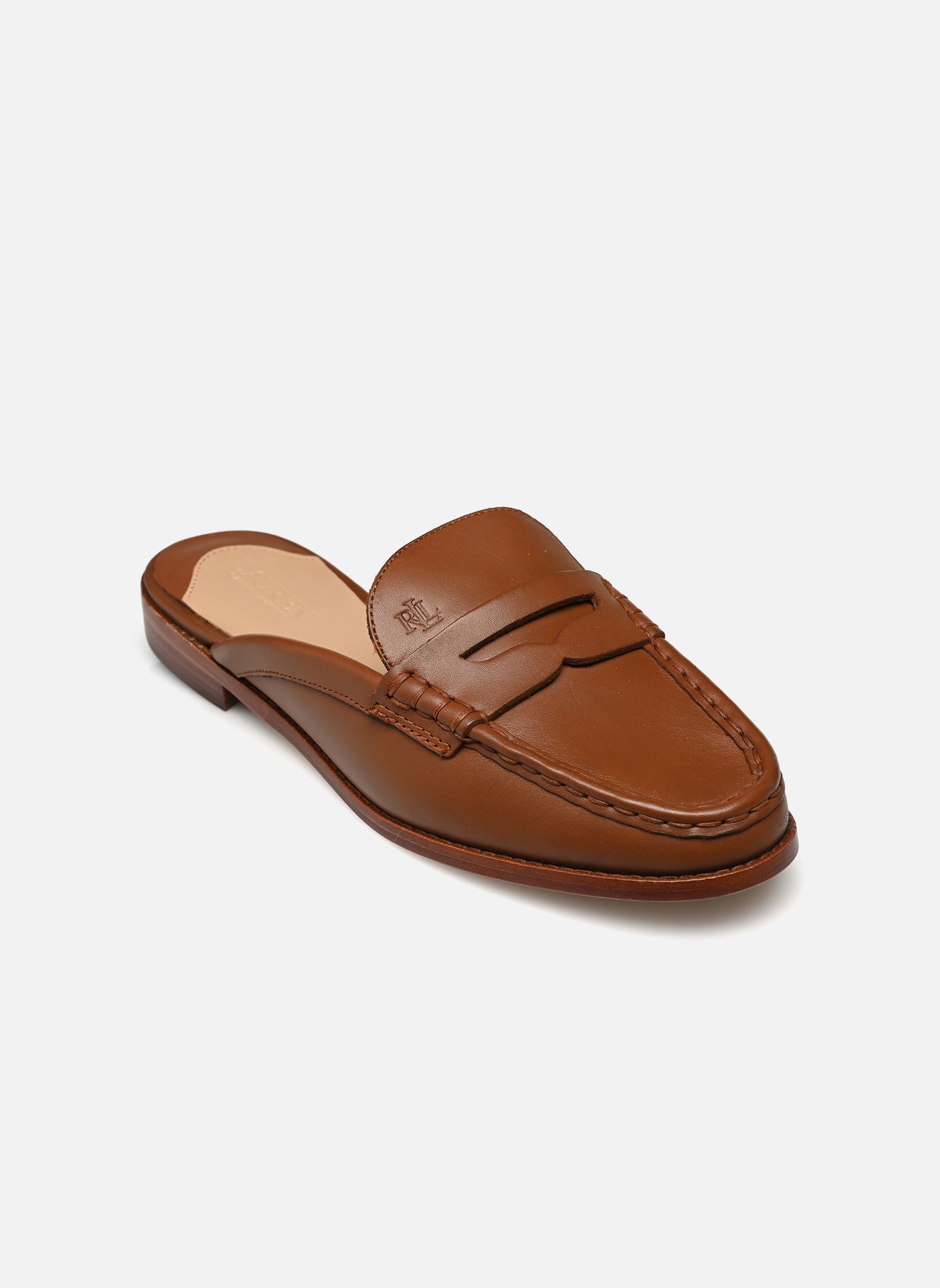 Ciabattine e Sabots Wynnie Mule-Flats-Mule donna marrone Lauren Ralph Lauren Ciabattine e Sabots Wynnie Mule-Flats-Mule donna marrone DEEP SADDLE TAN
