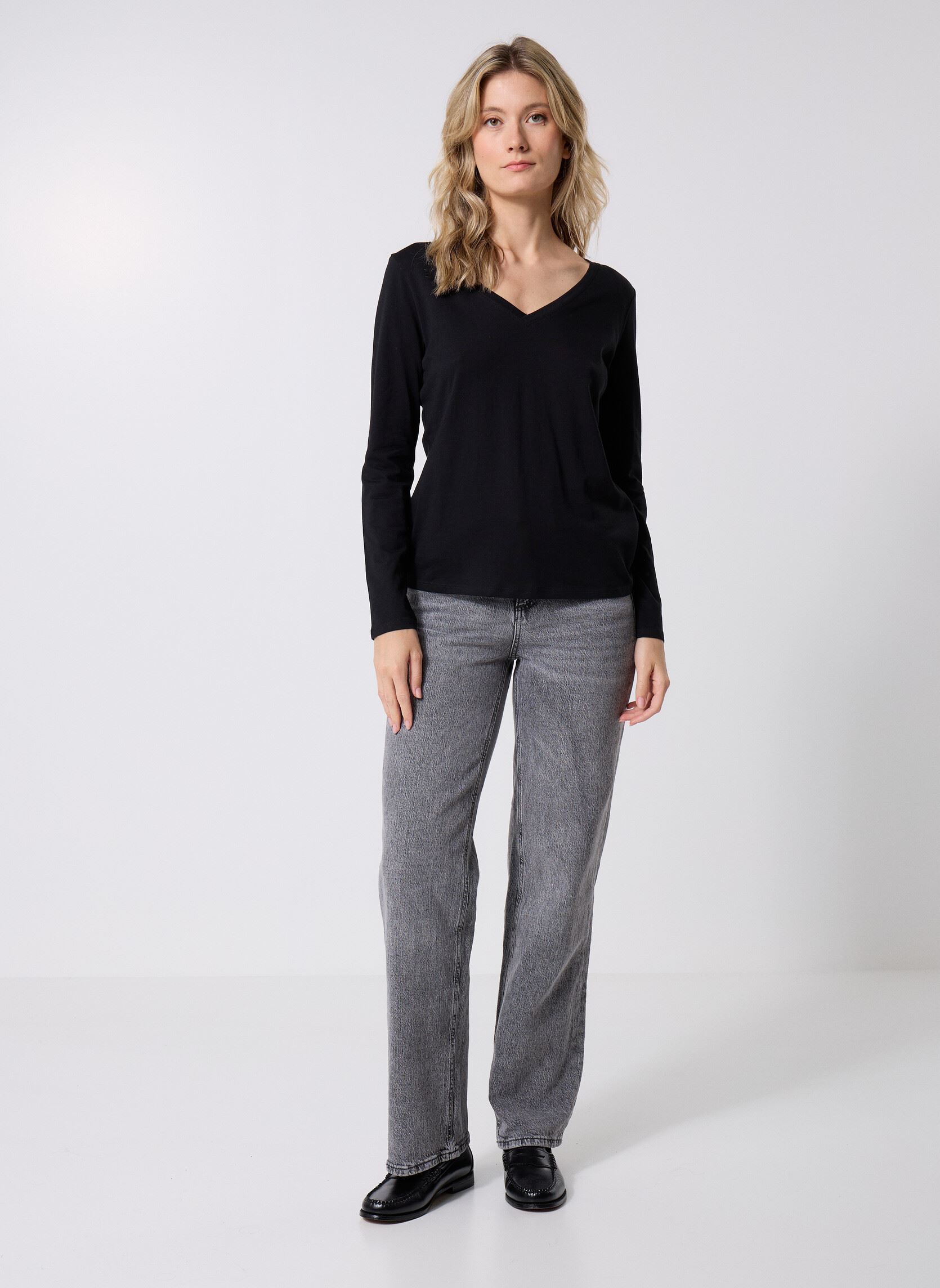 Tee-shirts manches longues TEELOTL lots femme noir MADE BY Tee-shirts manches longues TEELOTL lots femme noir NOIR MELBEIGE
