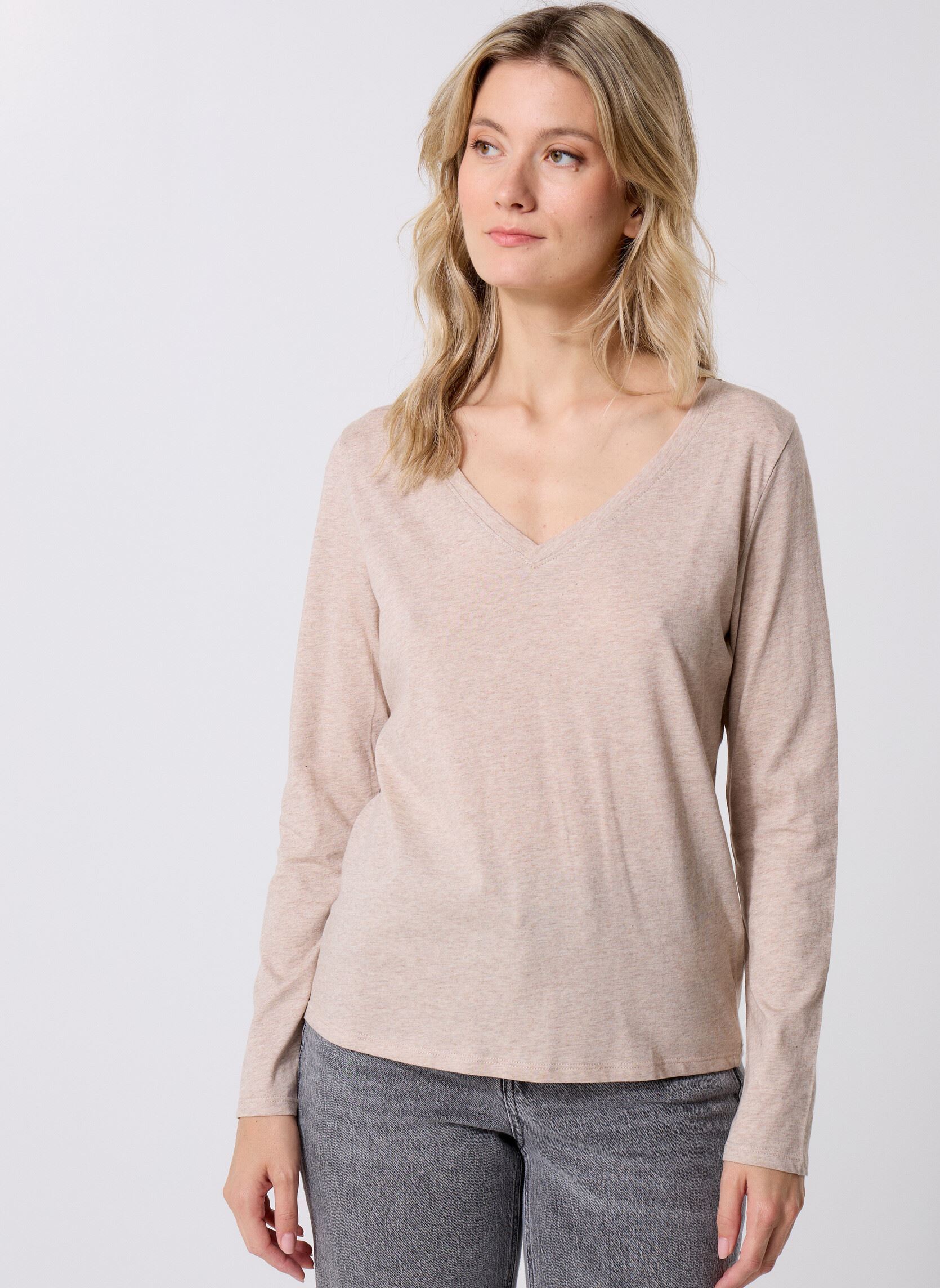 Tee-shirts manches longues TEELOTL lots femme noir MADE BY Tee-shirts manches longues TEELOTL lots femme noir NOIR MELBEIGE