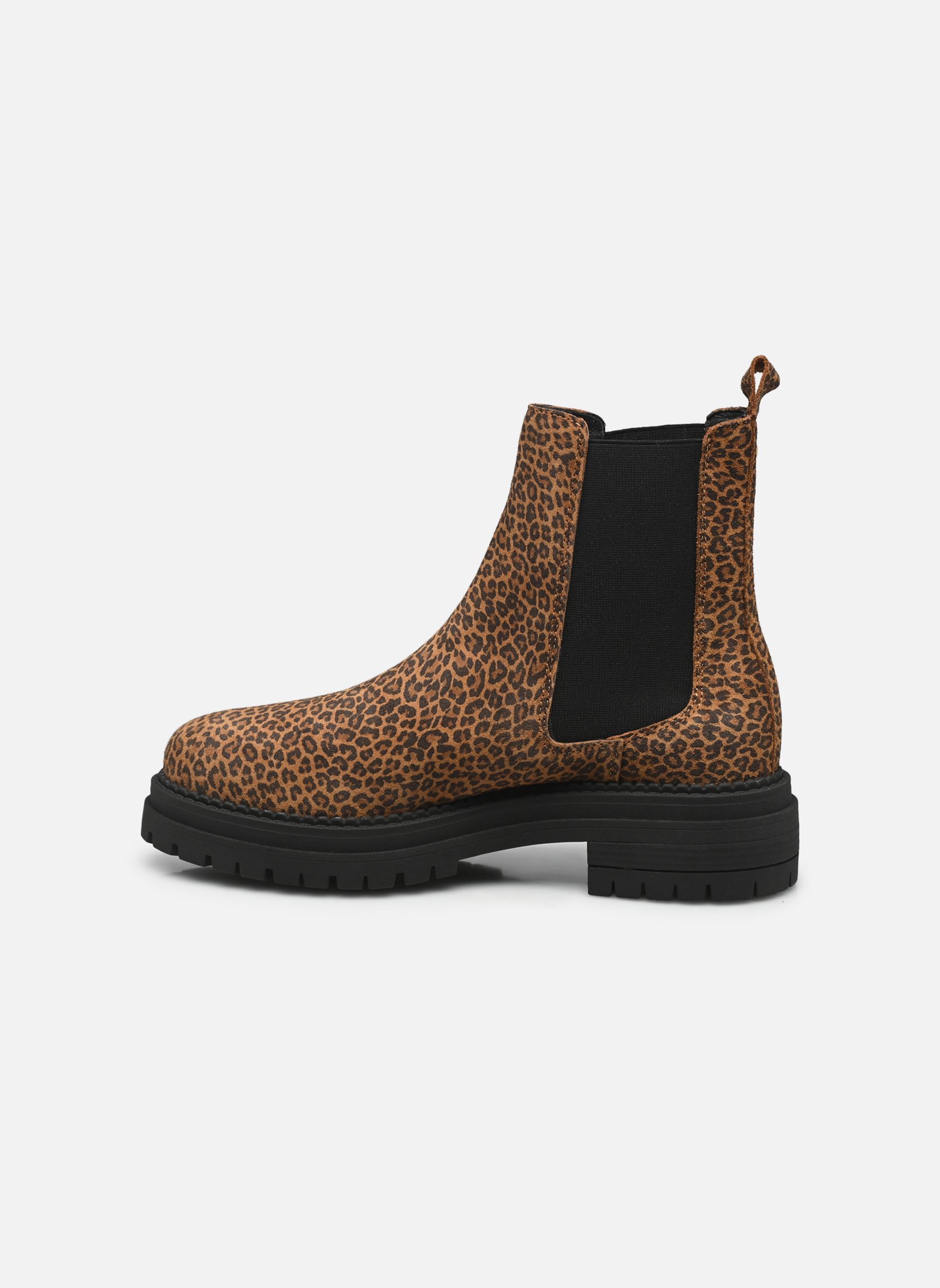 Bottines et boots Lofi - Low Boots chelsea crantée femme marron Georgia Rose Bottines et boots Lofi - Low Boots chelsea crantée femme marron LÉOPARD