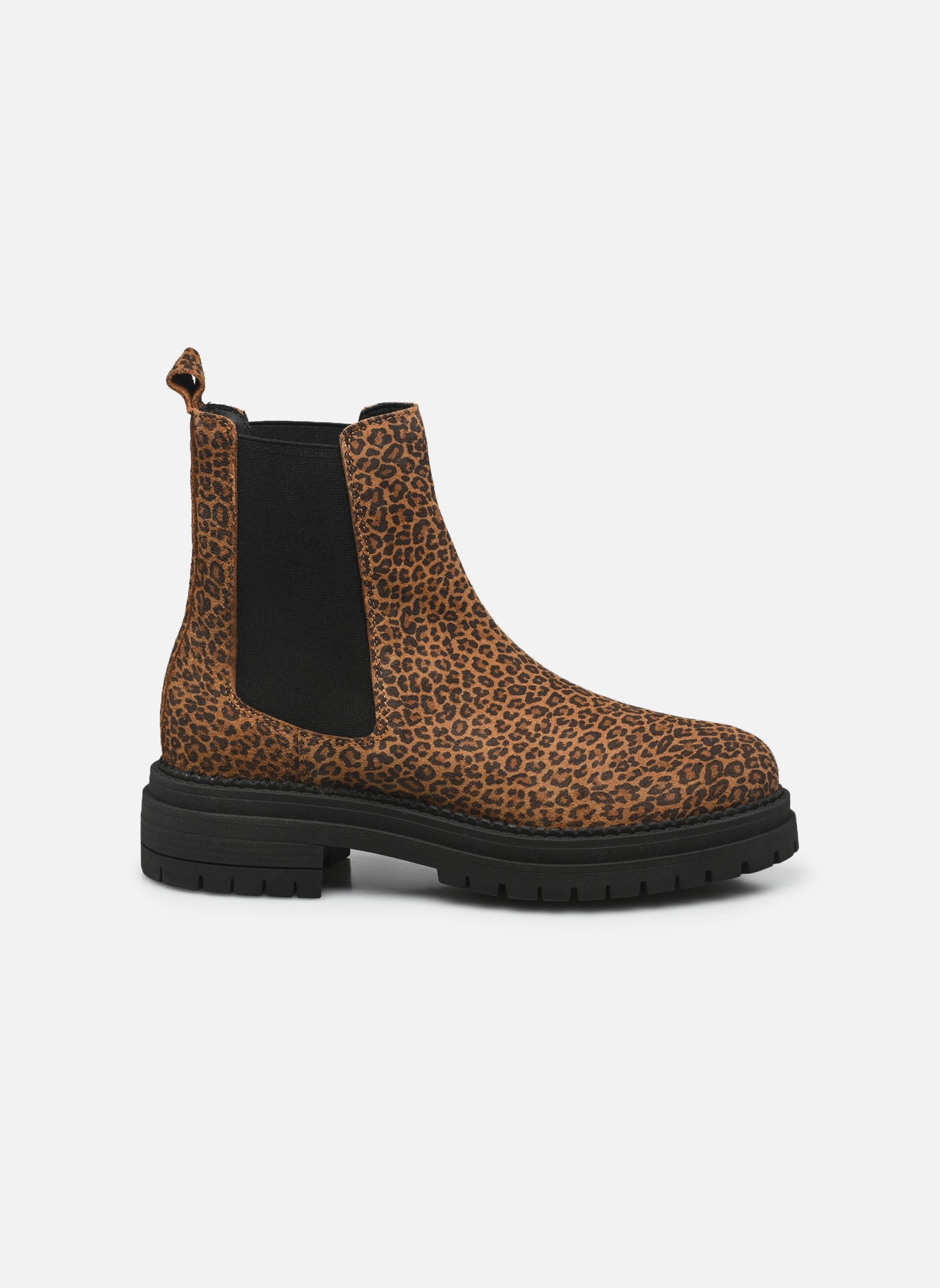 Bottines et boots Lofi - Low Boots chelsea crantée femme marron Georgia Rose Bottines et boots Lofi - Low Boots chelsea crantée femme marron LÉOPARD