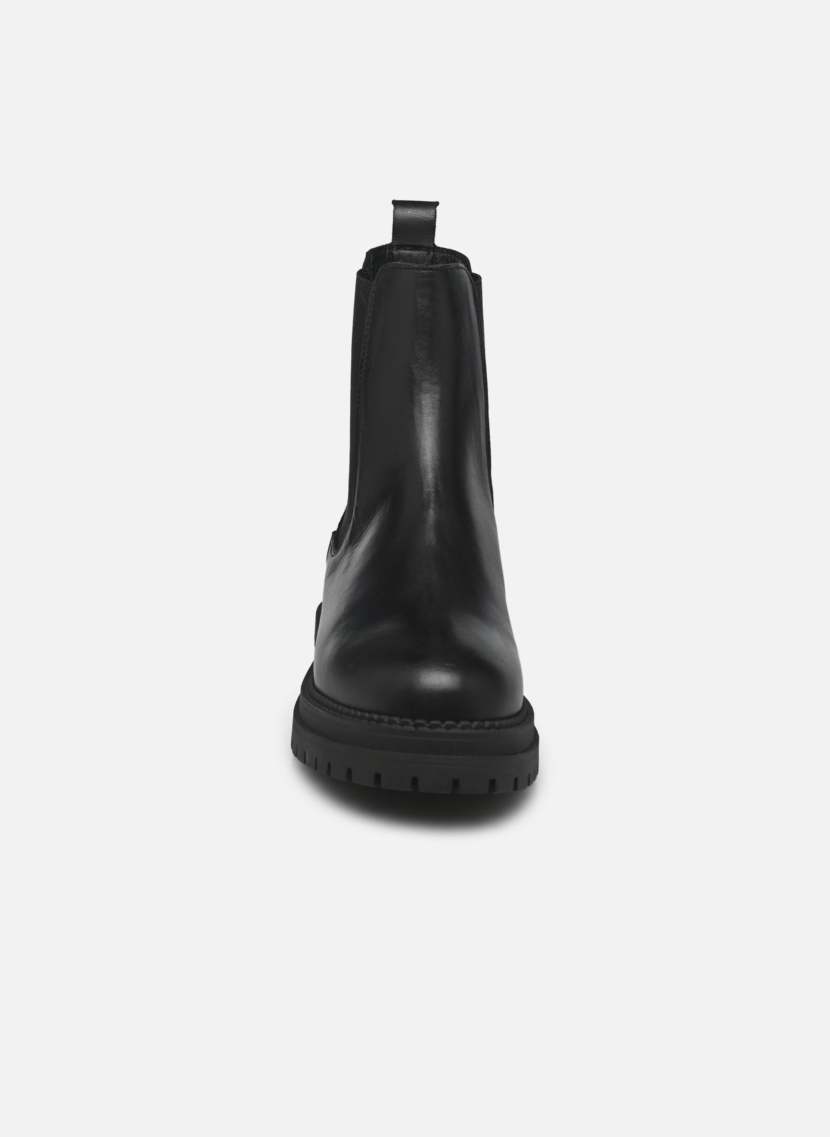 Stivaletti e stivali Lofi - Low Boots chelsea crantée donna nero Georgia Rose Stivaletti e stivali Lofi - Low Boots chelsea crantée donna nero CUIR LISSE NOIR