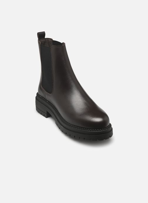 Georgia Rose Bottines et boots Lofi - Low Boots chelsea crantée femme marron
