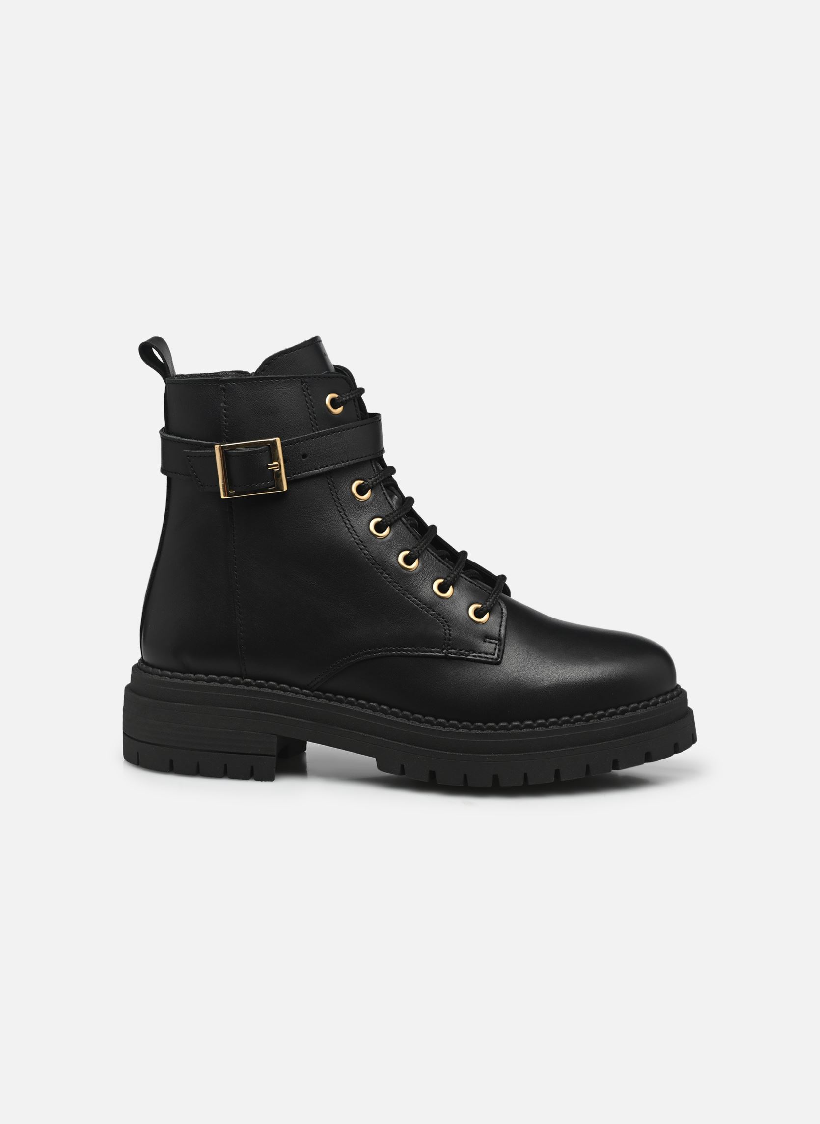 Veterlaarsjes Cadriale dames zwart Georgia Rose Veterlaarsjes Cadriale dames zwart NOIR