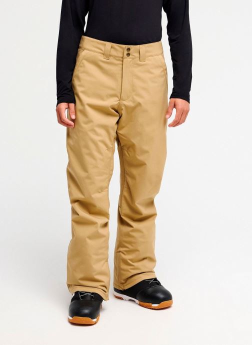 Quiksilver Pantalons droits Estate Pt homme beige