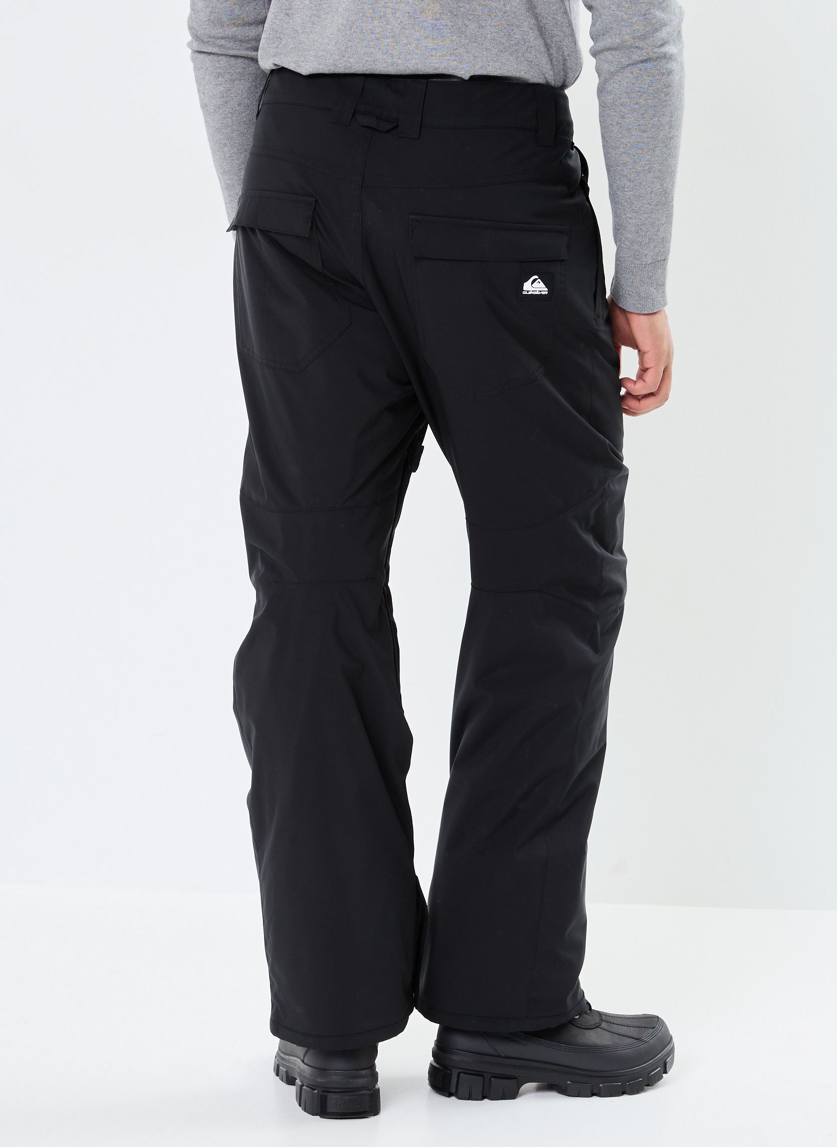 Pantalons droits Estate Pt homme noir Quiksilver Pantalons droits Estate Pt homme noir TRUE BLACK