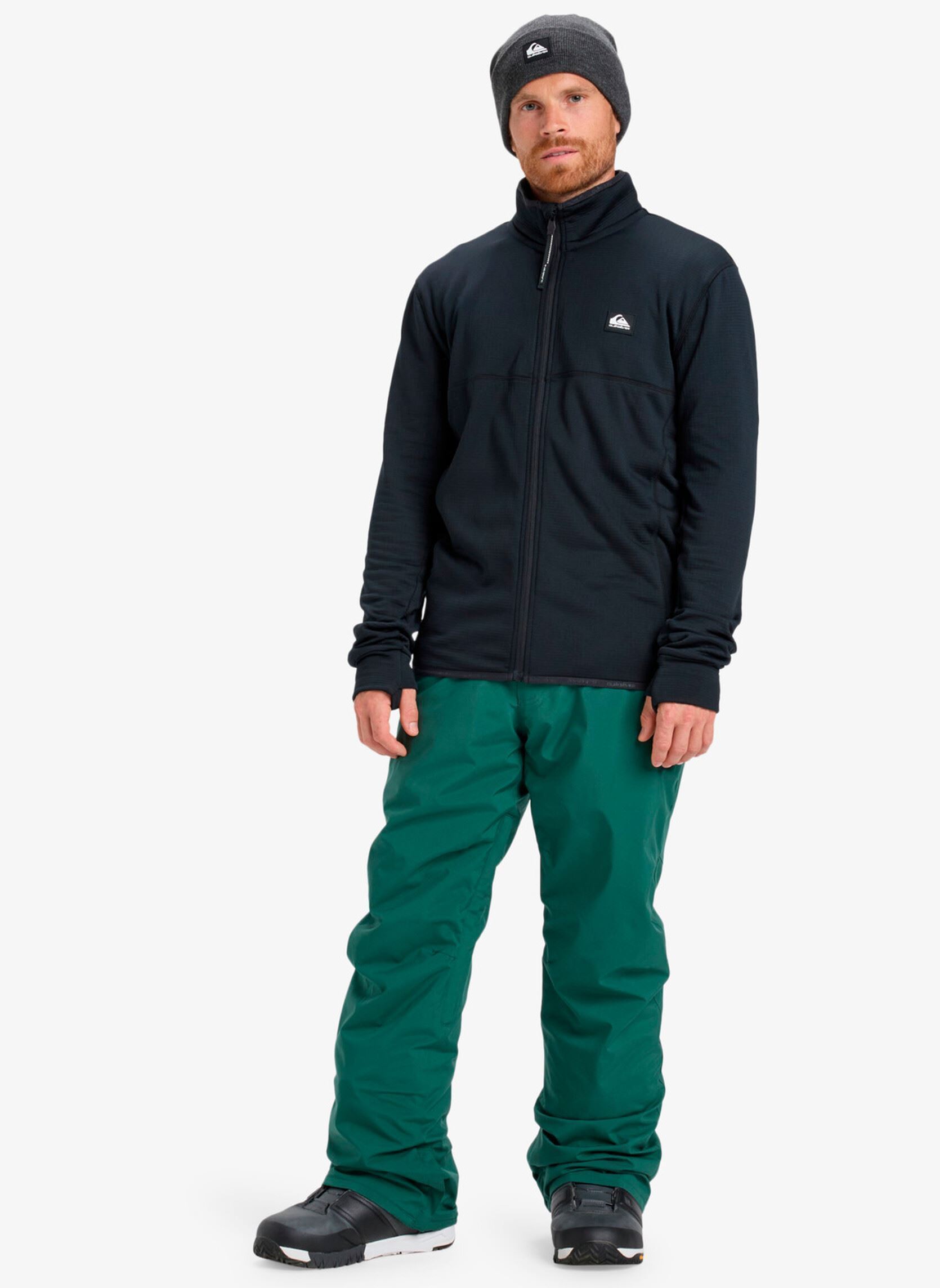 Pantalons droits Estate Pt homme vert Quiksilver Pantalons droits Estate Pt homme vert Trekking Green