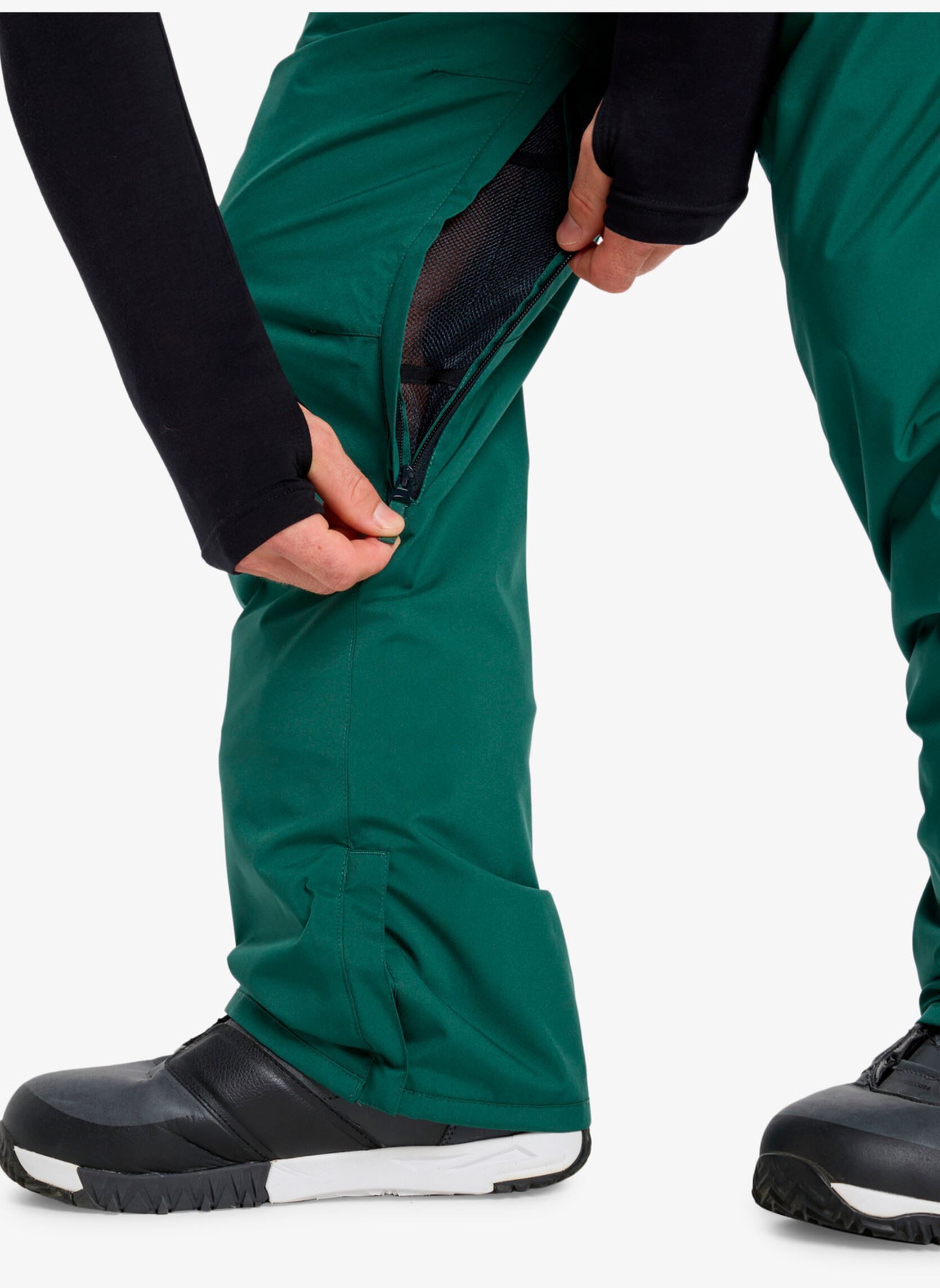 Pantalons droits Estate Pt homme vert Quiksilver Pantalons droits Estate Pt homme vert Trekking Green