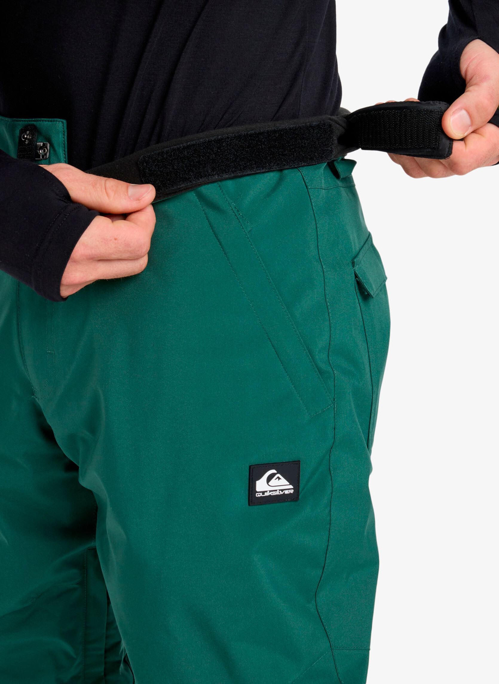 Pantalons droits Estate Pt homme vert Quiksilver Pantalons droits Estate Pt homme vert Trekking Green