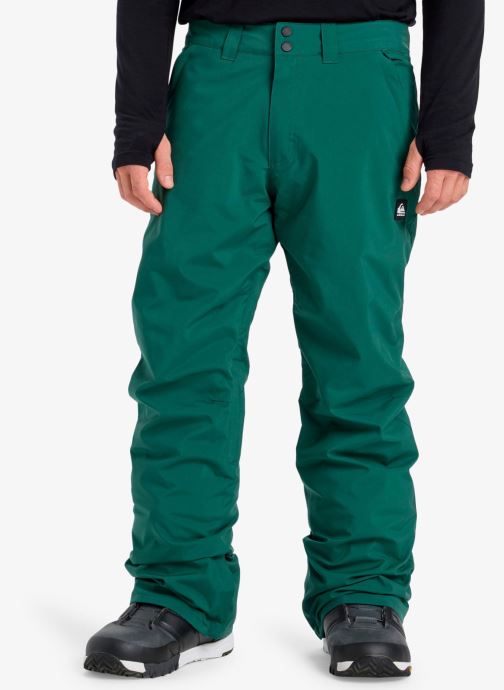 Quiksilver Pantalons droits Estate Pt homme vert