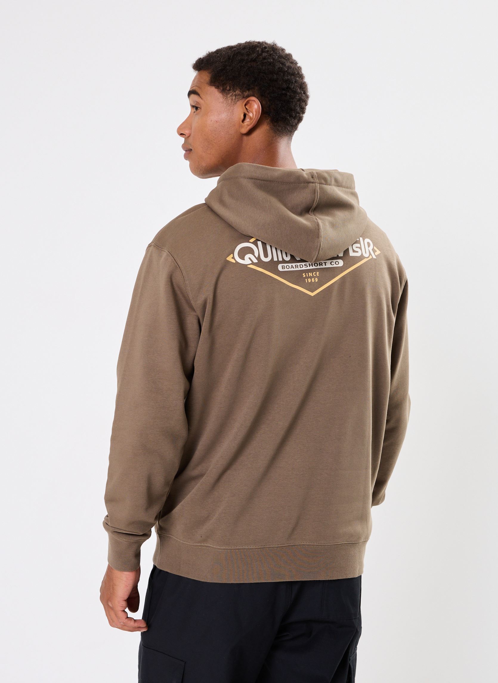 Kapuzenpullover Omni Sign Hood herren braun Quiksilver Kapuzenpullover Omni Sign Hood herren braun Canteen