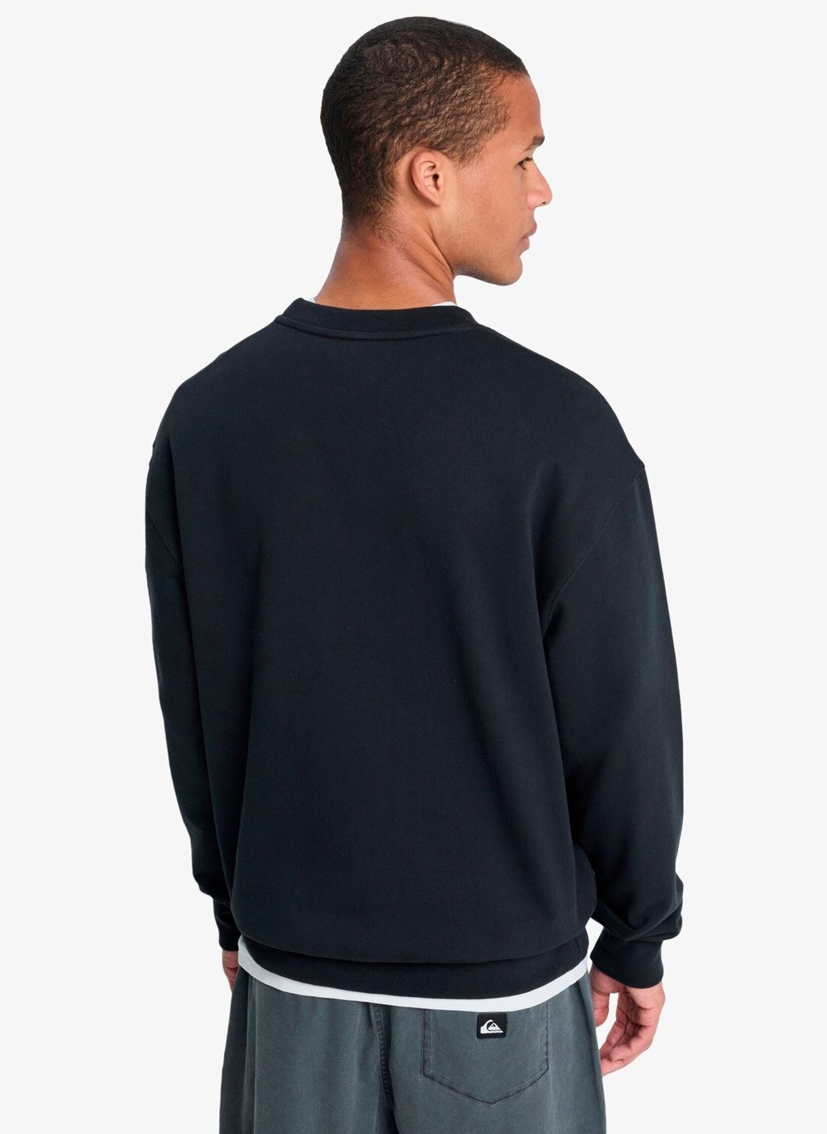 Sweatshirts Dna Crew heren zwart Quiksilver Sweatshirts Dna Crew heren zwart Black