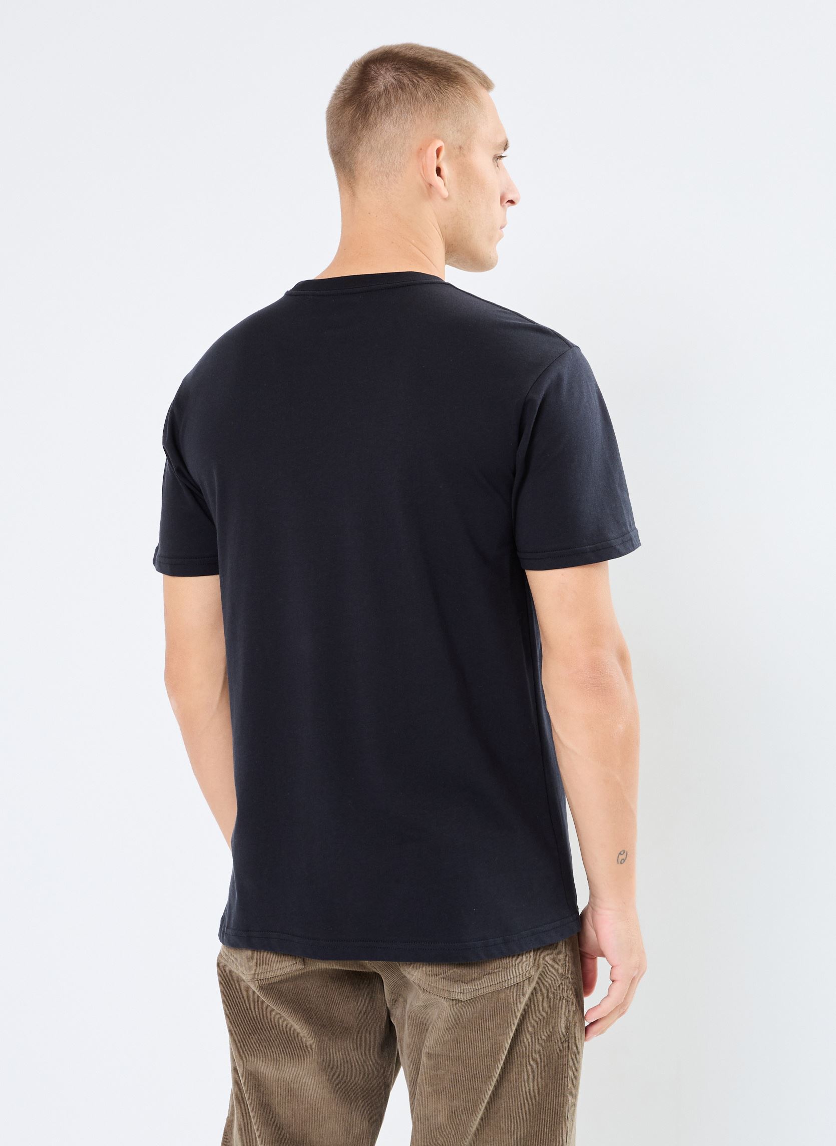 Tee-shirts Rangelifefront homme bleu Quiksilver Tee-shirts Rangelifefront homme bleu BLACK