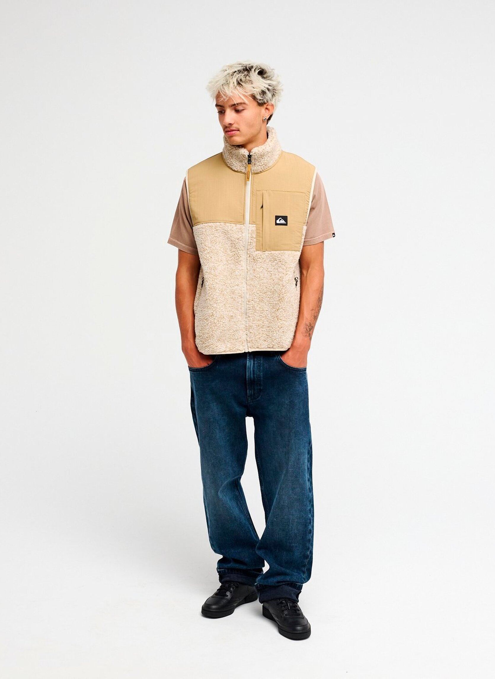 Vestes Shallow Water G homme beige Quiksilver Vestes Shallow Water G homme beige PEYOTE HEATHER SWALLOW WATER