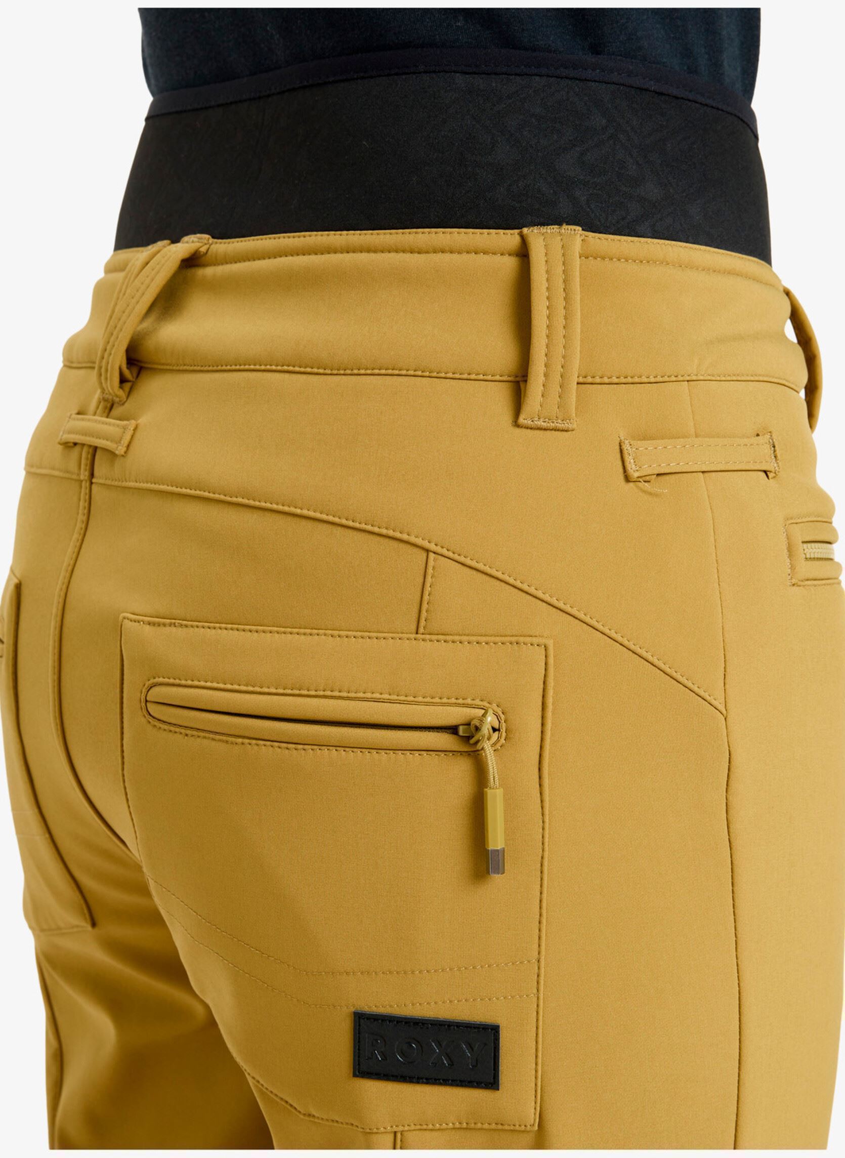 Rechte broeken Rising High Pt dames beige Roxy Rechte broeken Rising High Pt dames beige FENNEL SEED