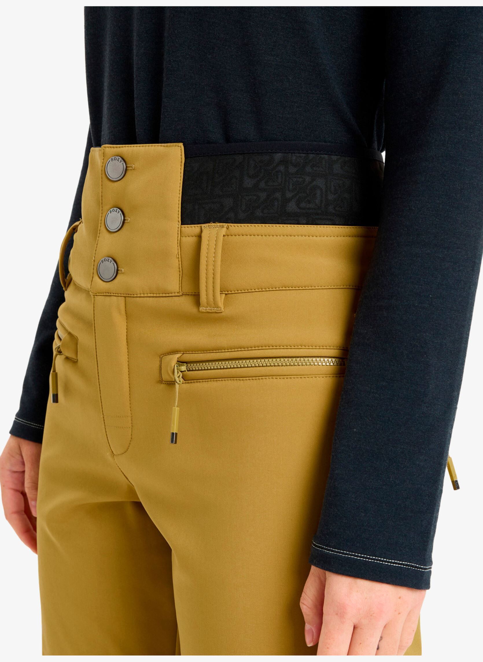 Rechte broeken Rising High Pt dames beige Roxy Rechte broeken Rising High Pt dames beige FENNEL SEED