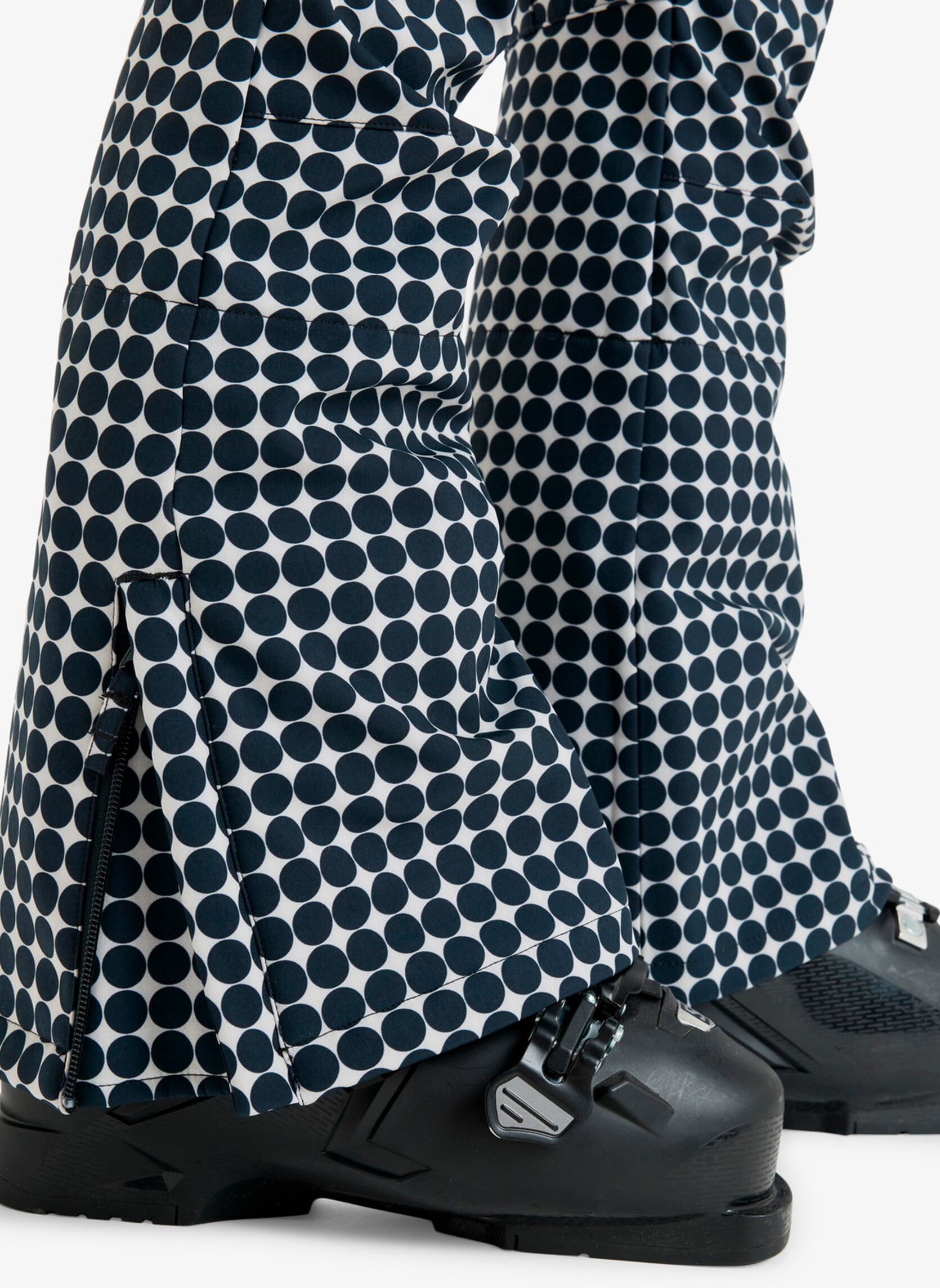 Rechte broeken Rising High Pt dames wit Roxy Rechte broeken Rising High Pt dames wit WHISPER WHITE SMALL DOTS