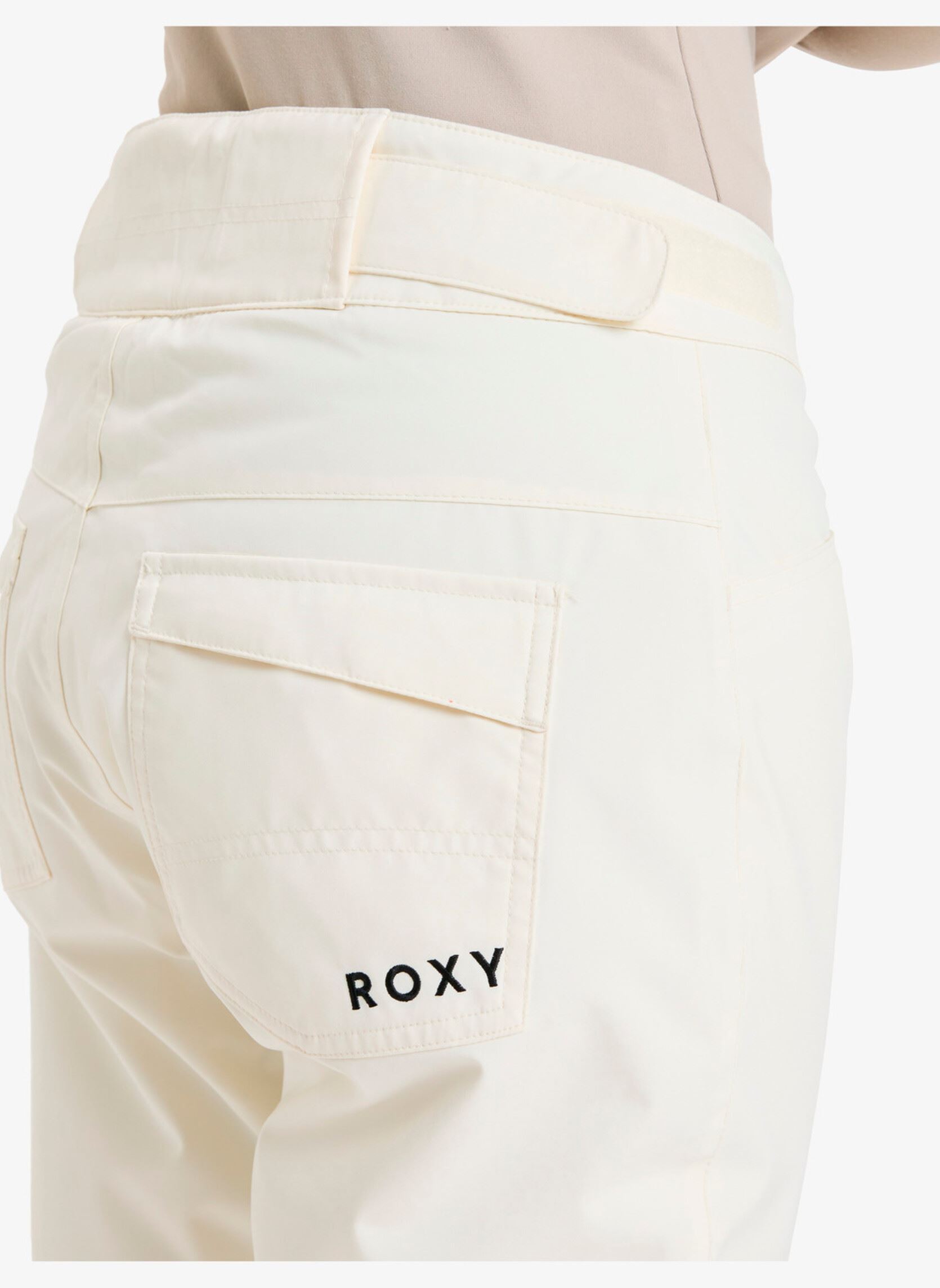 Weite Hosen Backyard Pt damen weiß Roxy Weite Hosen Backyard Pt damen weiß WHISPER WHITE