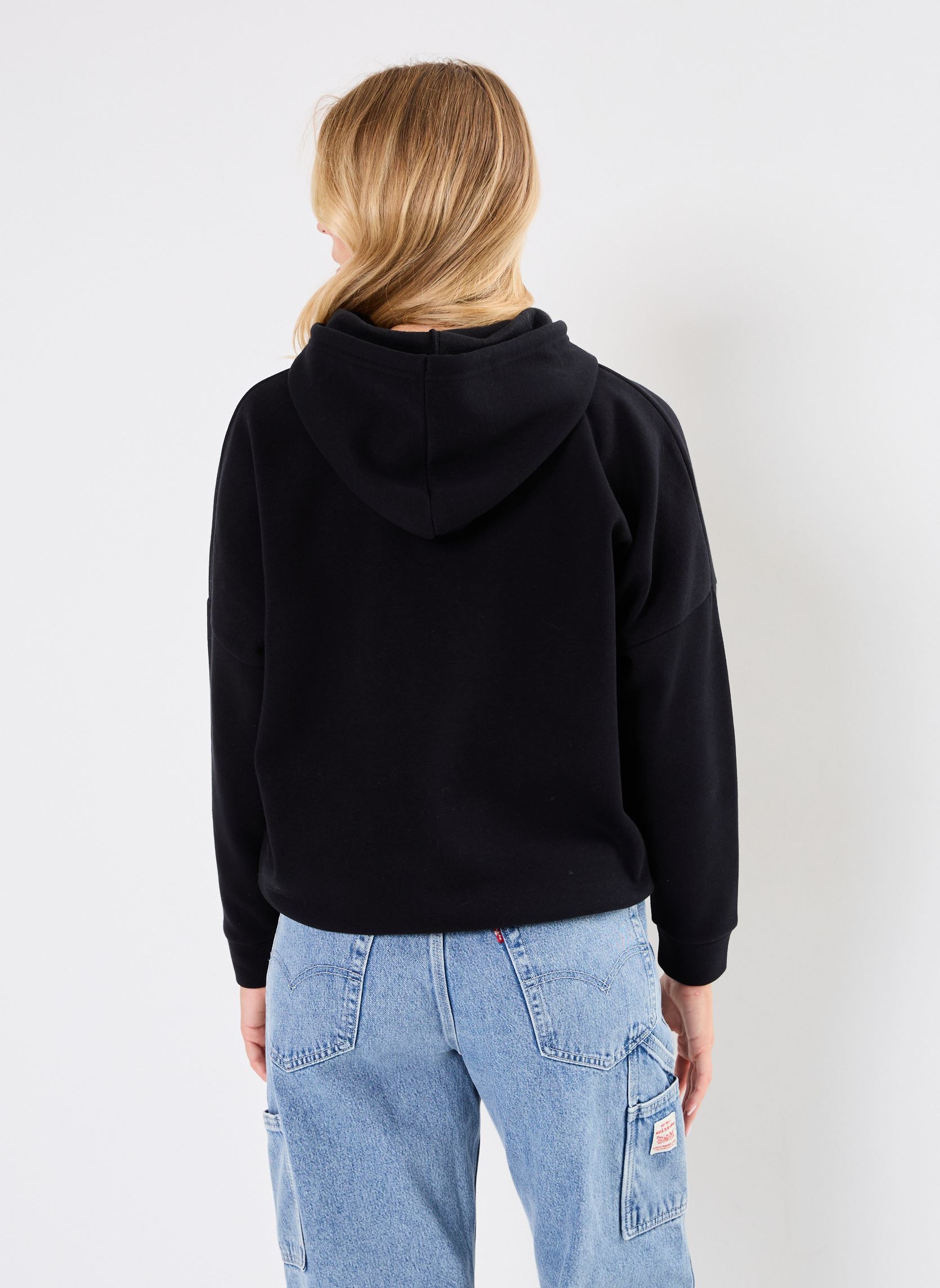 Sweats à capuche NMALDEN L/S LOOSE HOODIE JRS NOOS femme noir Noisy May Sweats à capuche NMALDEN L/S LOOSE HOODIE JRS NOOS femme noir BLACK