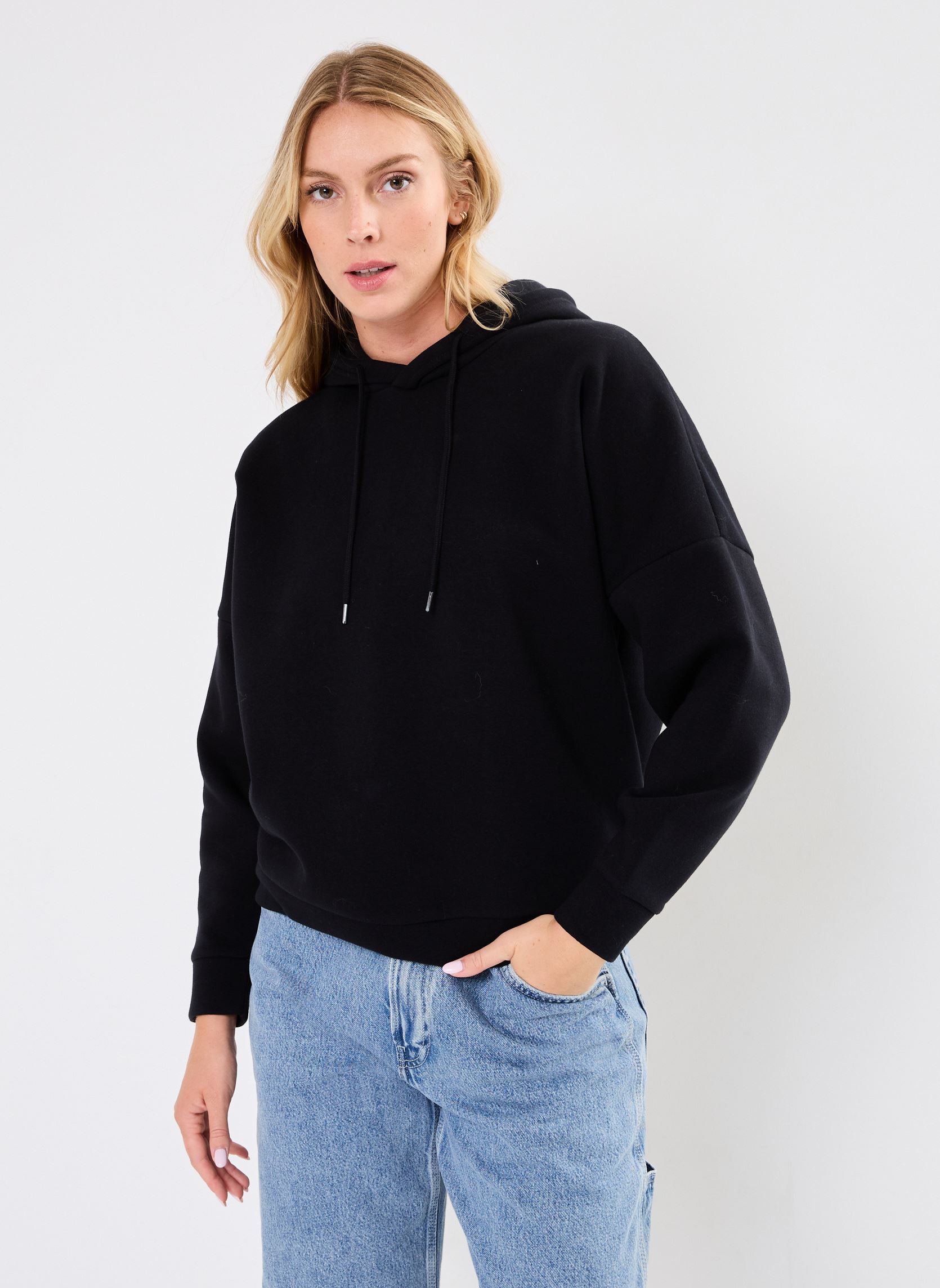 Sweats à capuche NMALDEN L/S LOOSE HOODIE JRS NOOS femme noir Noisy May Sweats à capuche NMALDEN L/S LOOSE HOODIE JRS NOOS femme noir BLACK