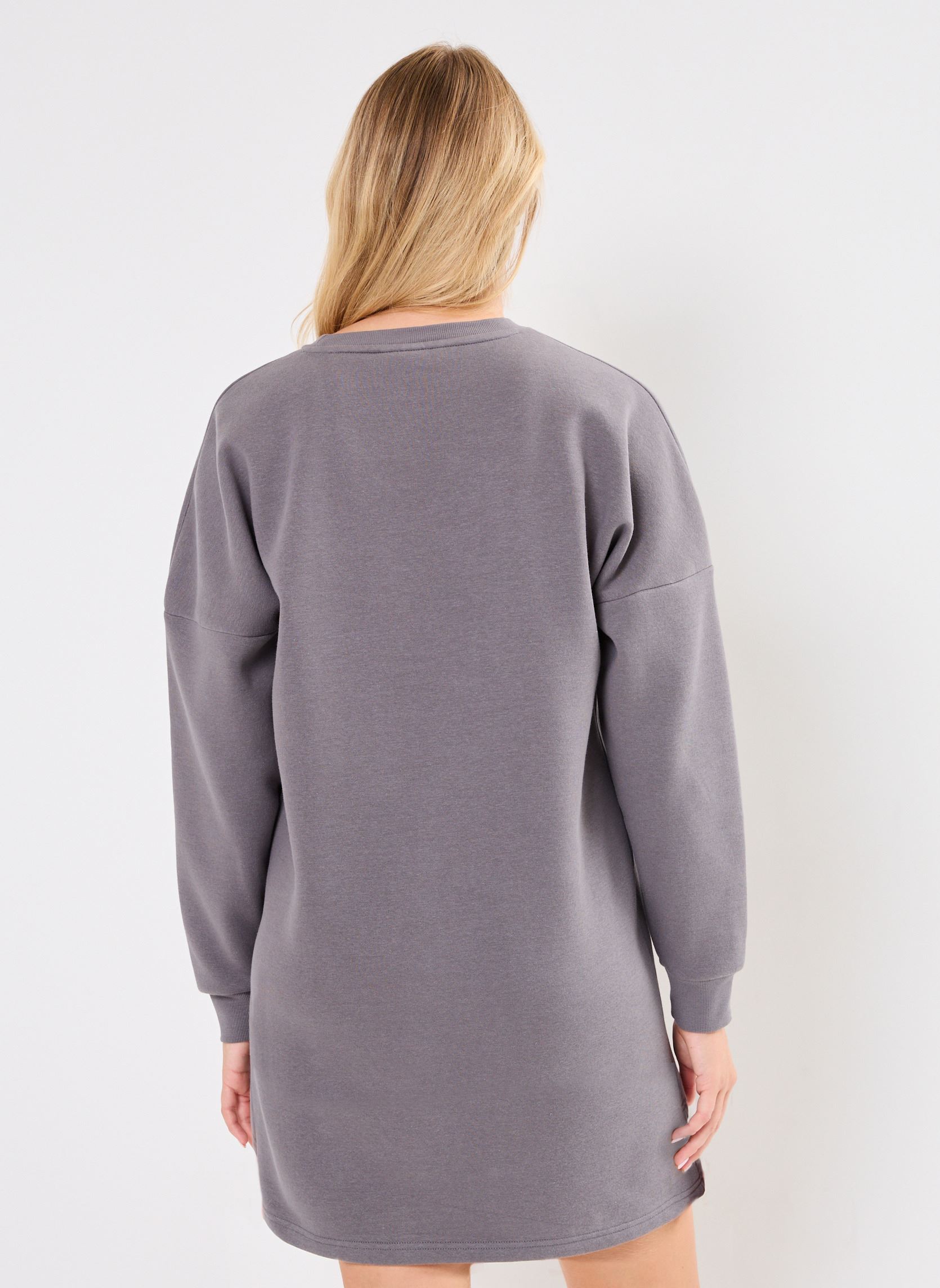 Robes NMALDEN L/S SHORT SWEAT DRESS JRS NOOS femme gris Noisy May Robes NMALDEN L/S SHORT SWEAT DRESS JRS NOOS femme gris Charcoal Gray