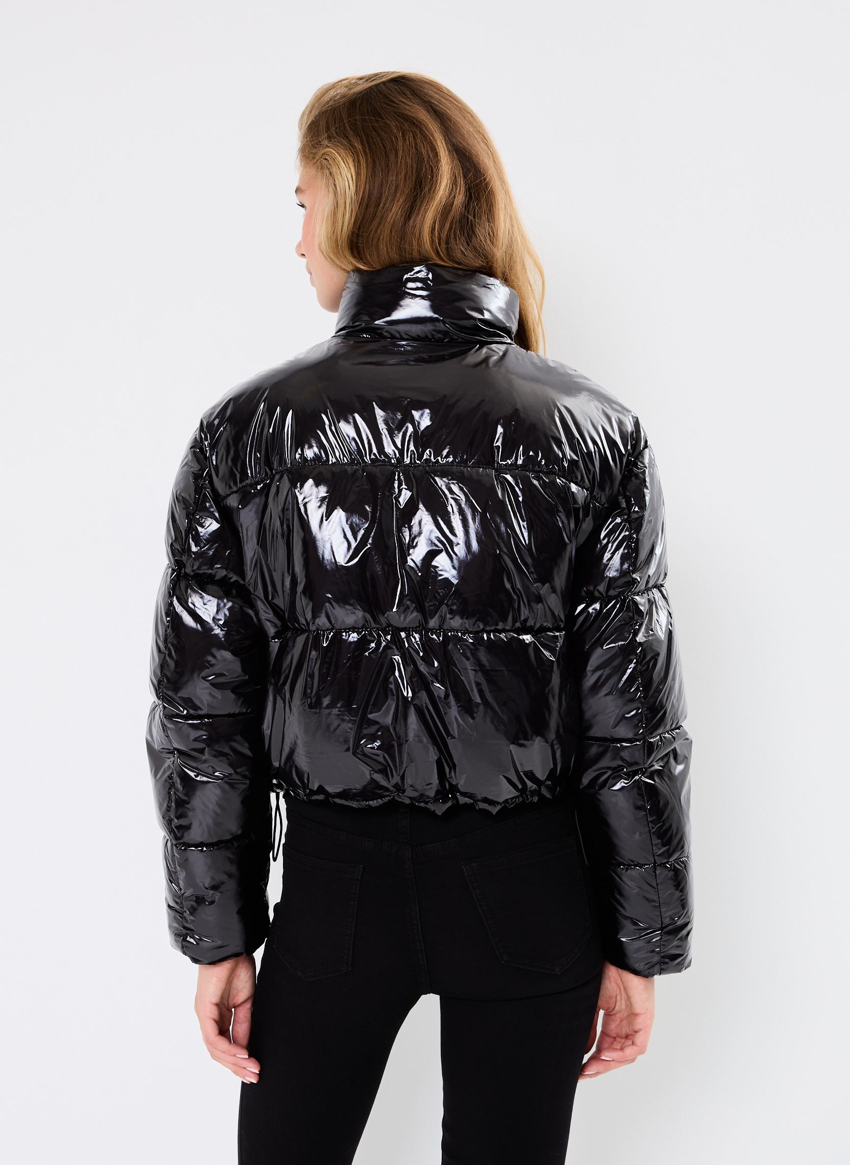 Doudounes NMCOLBIE L/S SHINY PUFFER JACKET DD femme noir Noisy May Doudounes NMCOLBIE L/S SHINY PUFFER JACKET DD femme noir Black