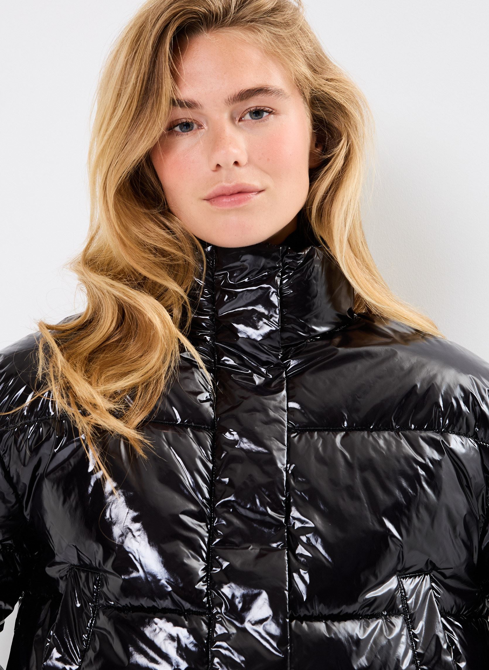 Doudounes NMCOLBIE L/S SHINY PUFFER JACKET DD femme noir Noisy May Doudounes NMCOLBIE L/S SHINY PUFFER JACKET DD femme noir Black