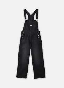 Latzhosen Fl Baggy Overall damen blau